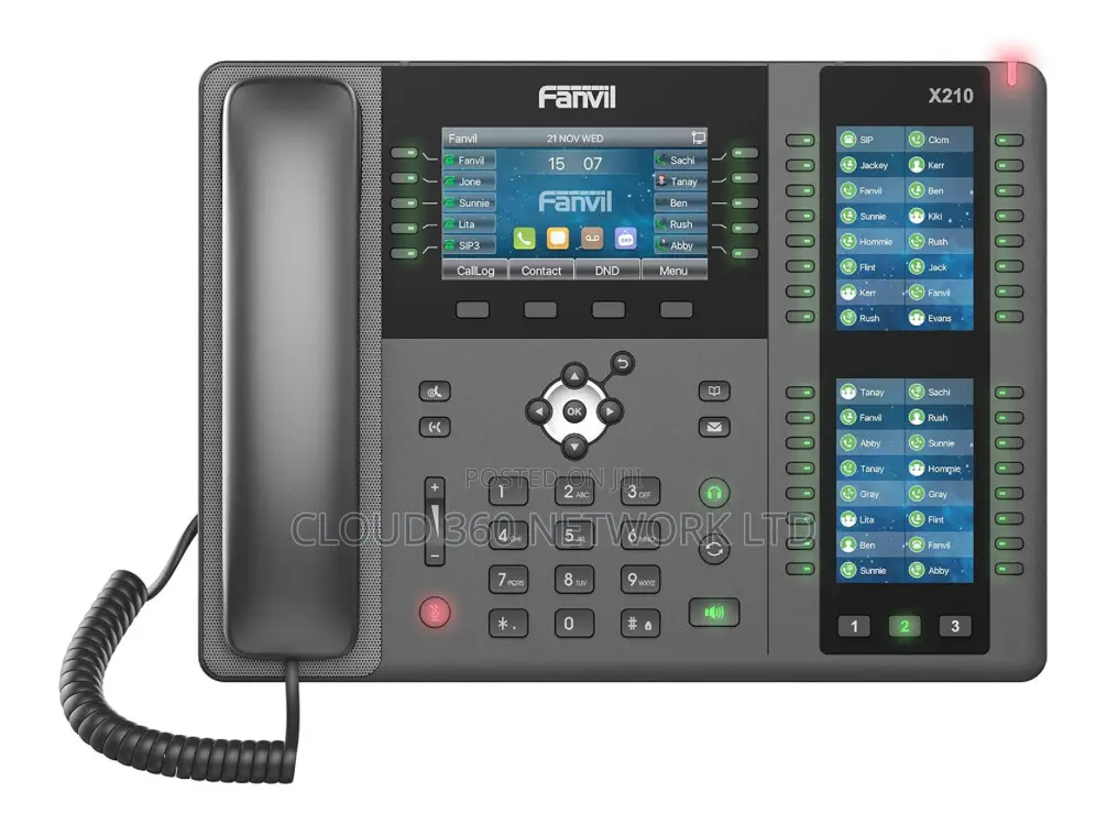 Fanvil X210 Enterprise Ip-phone Colour Screens &106 DSS Keys