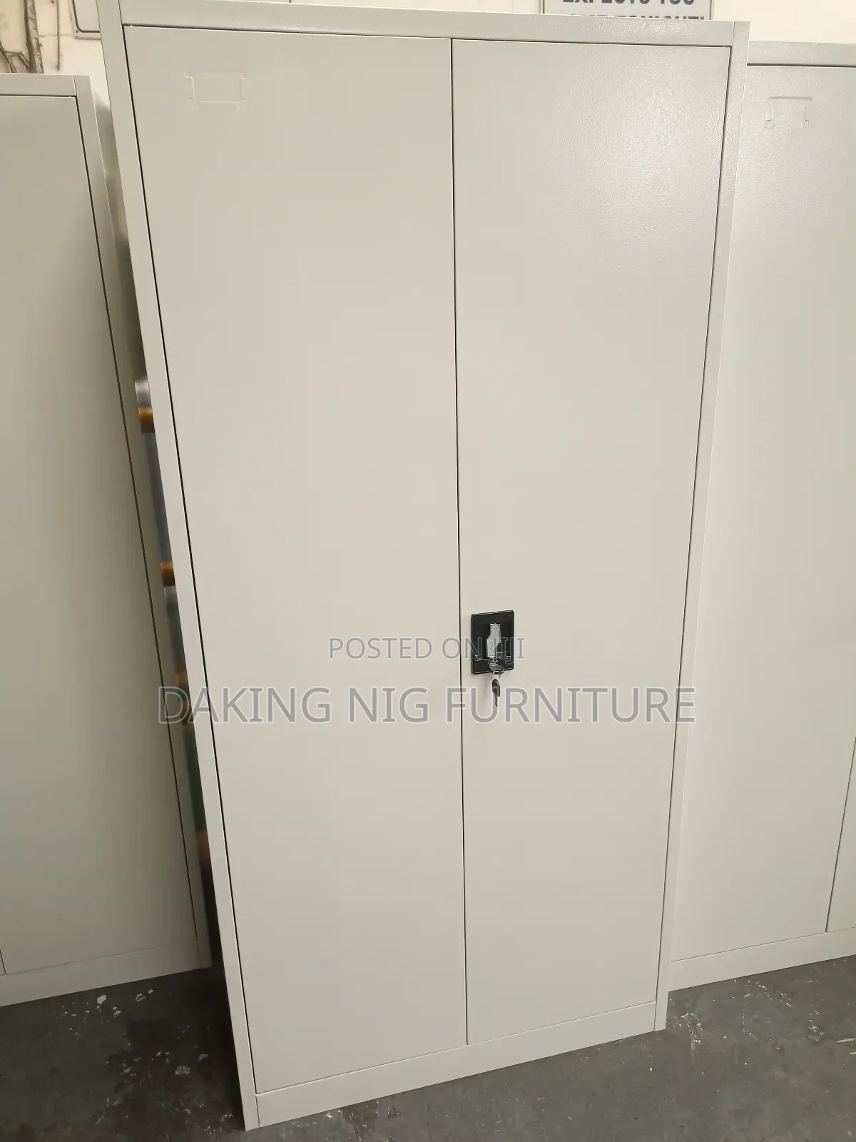 Metal Bookshelf Cabinet