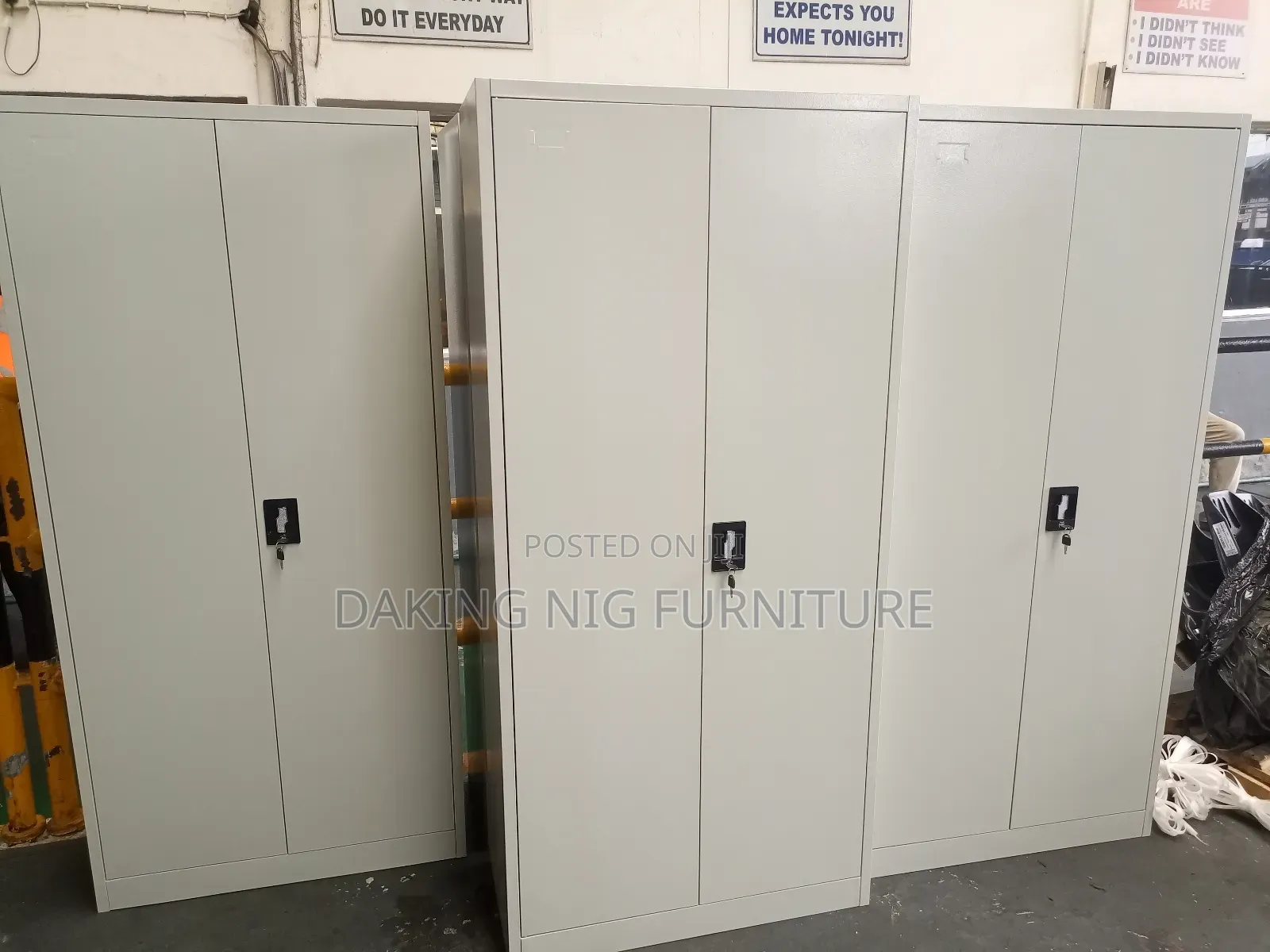 Metal Bookshelf Cabinet