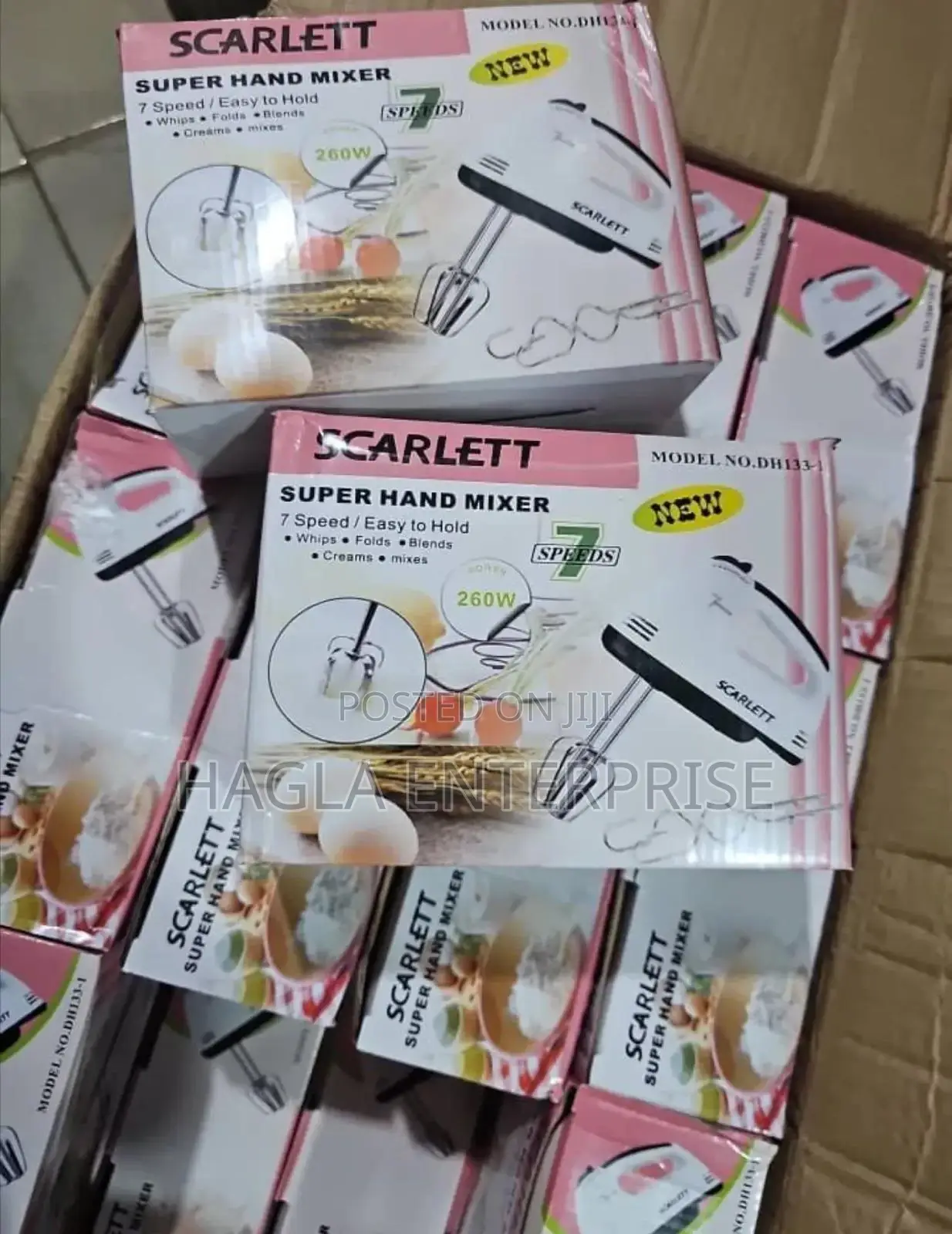 Scarlet Super Electric Hand Mixer