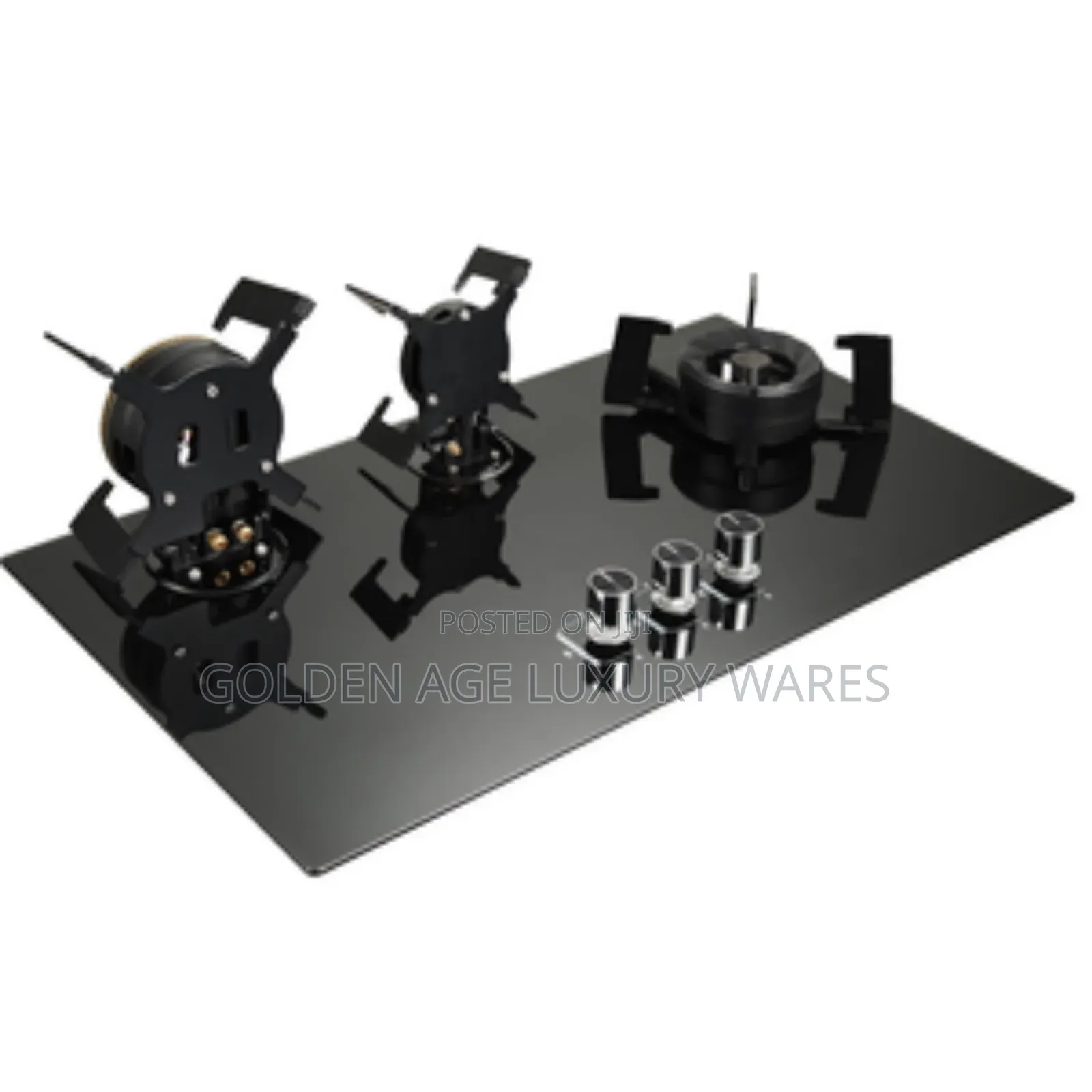 Digital 3 Burner Flip-Up Hob