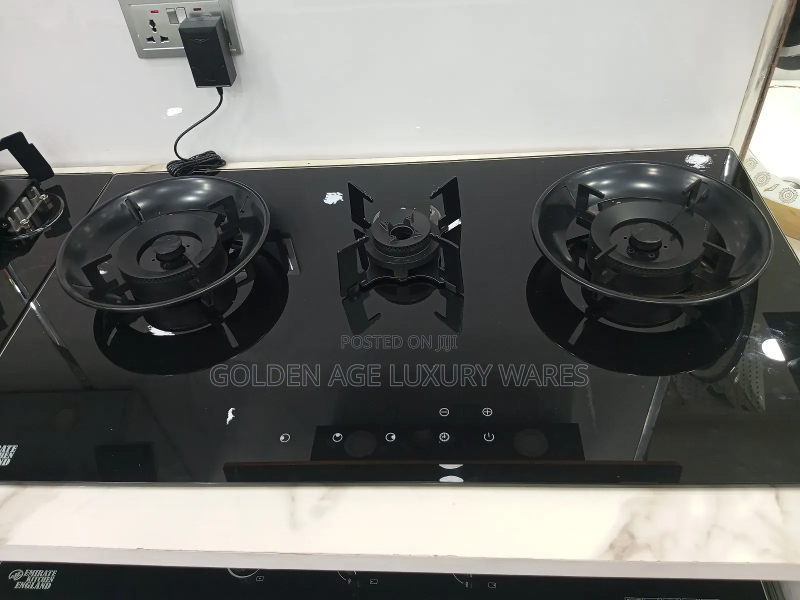 Digital 3 Burner Flip-Up Hob
