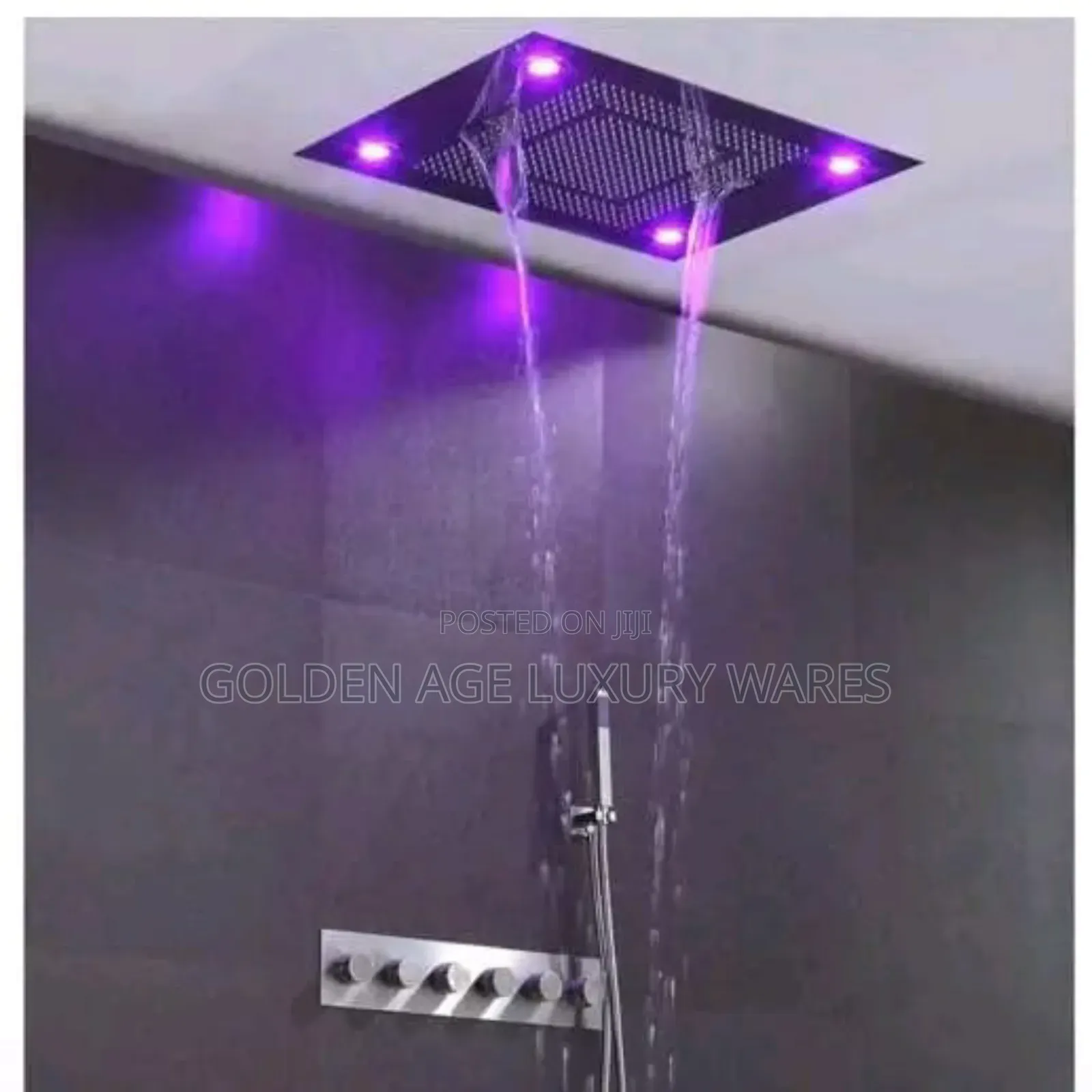Thermostatic Jet Conduit Shower (Chrome)