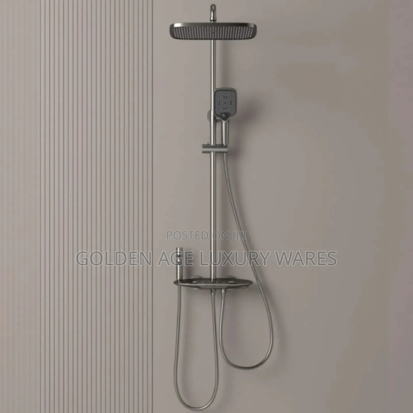 Gun Grey Thermostatic Shower1