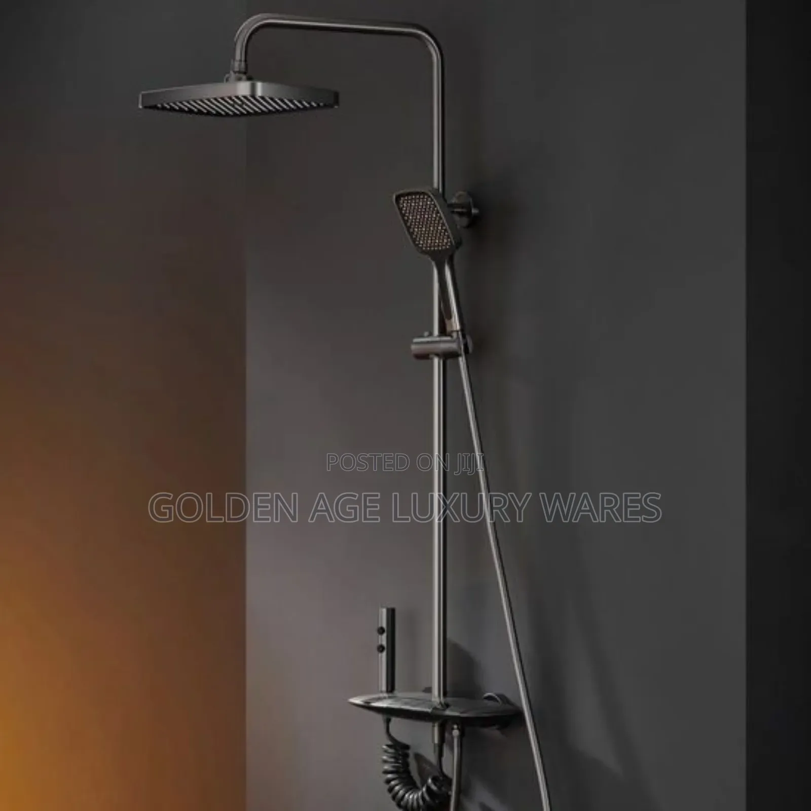 Gun Grey Thermostatic Shower1