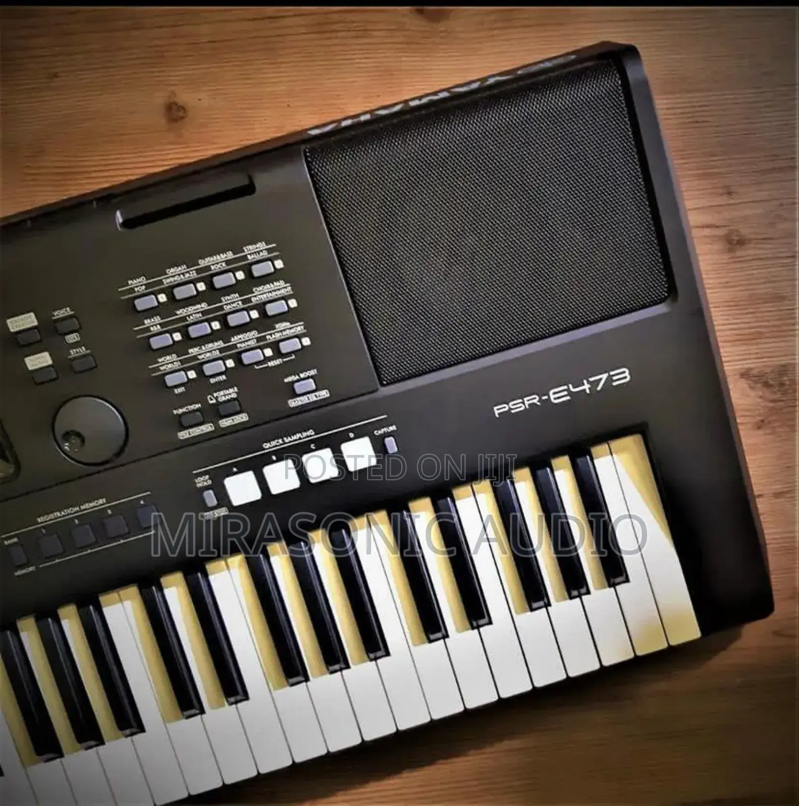 Yamaha PSR E473 61 Keys Touch Sensitive Portable Keyboard