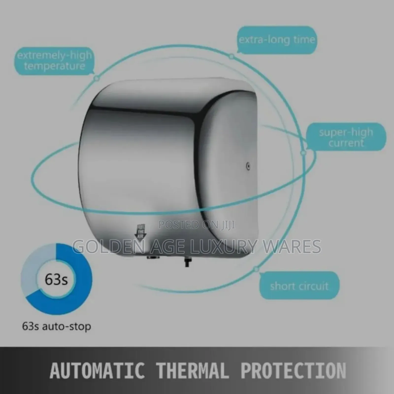Feel the Air Jet Hand Dryers