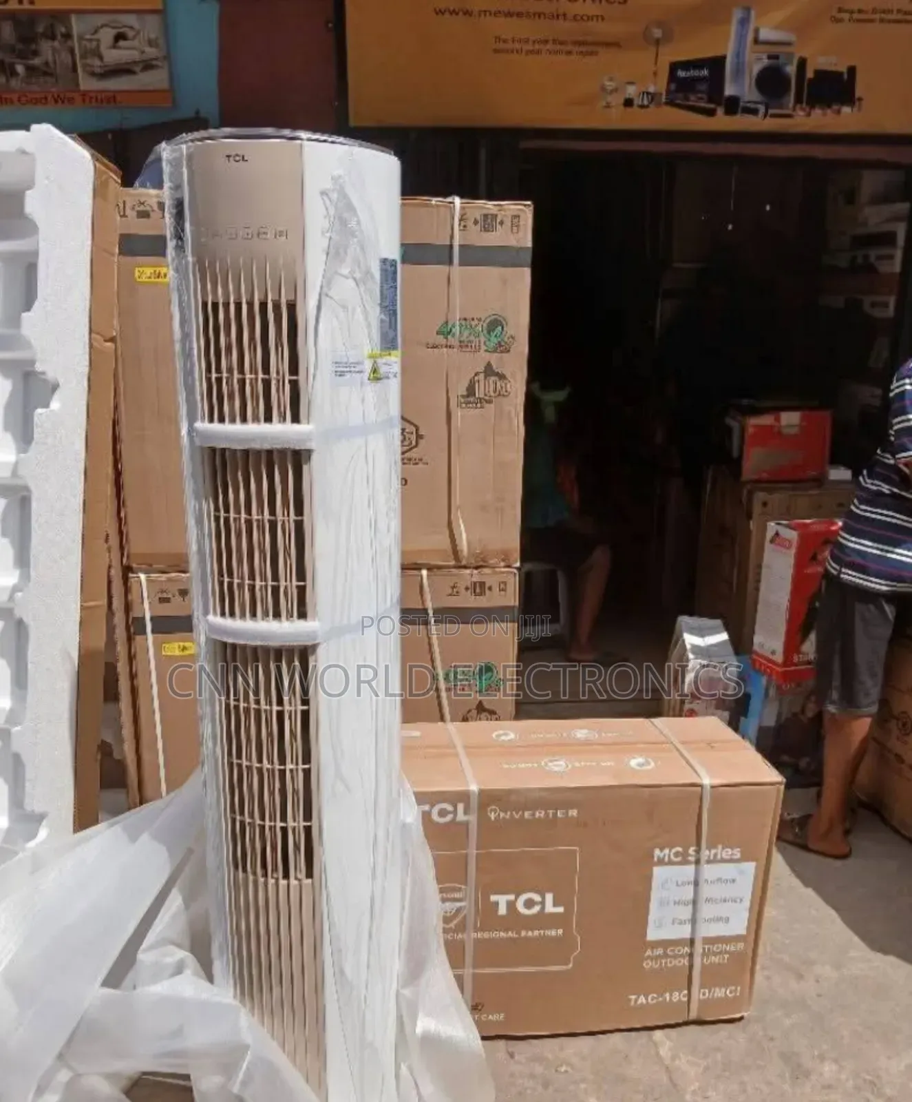 Original TCL Inverter Floor Standing Ac (2ton)Copper R410a