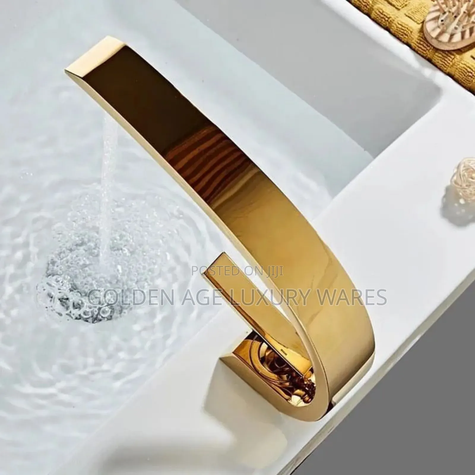 Gold Basin Mixer C