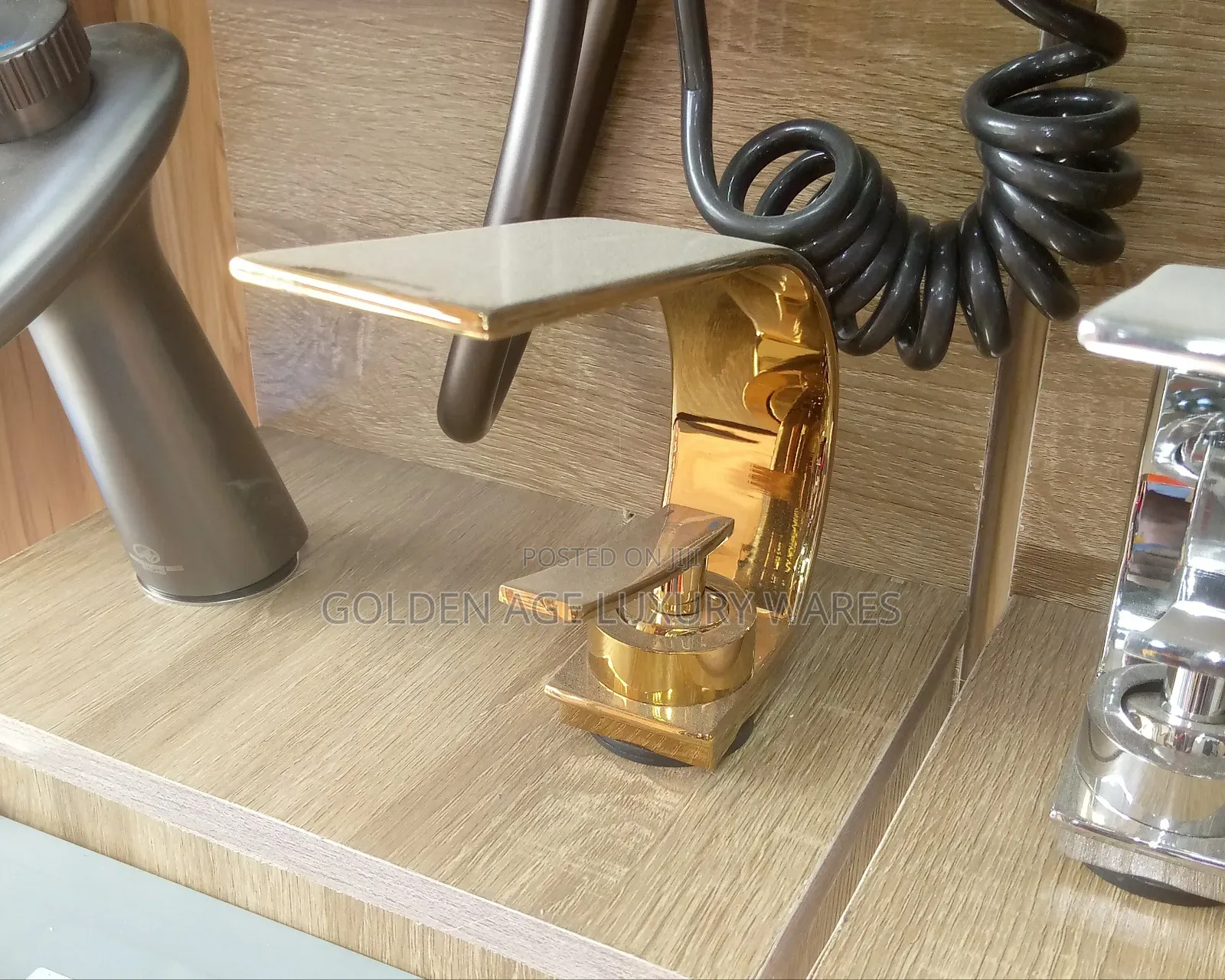 Gold Basin Mixer C