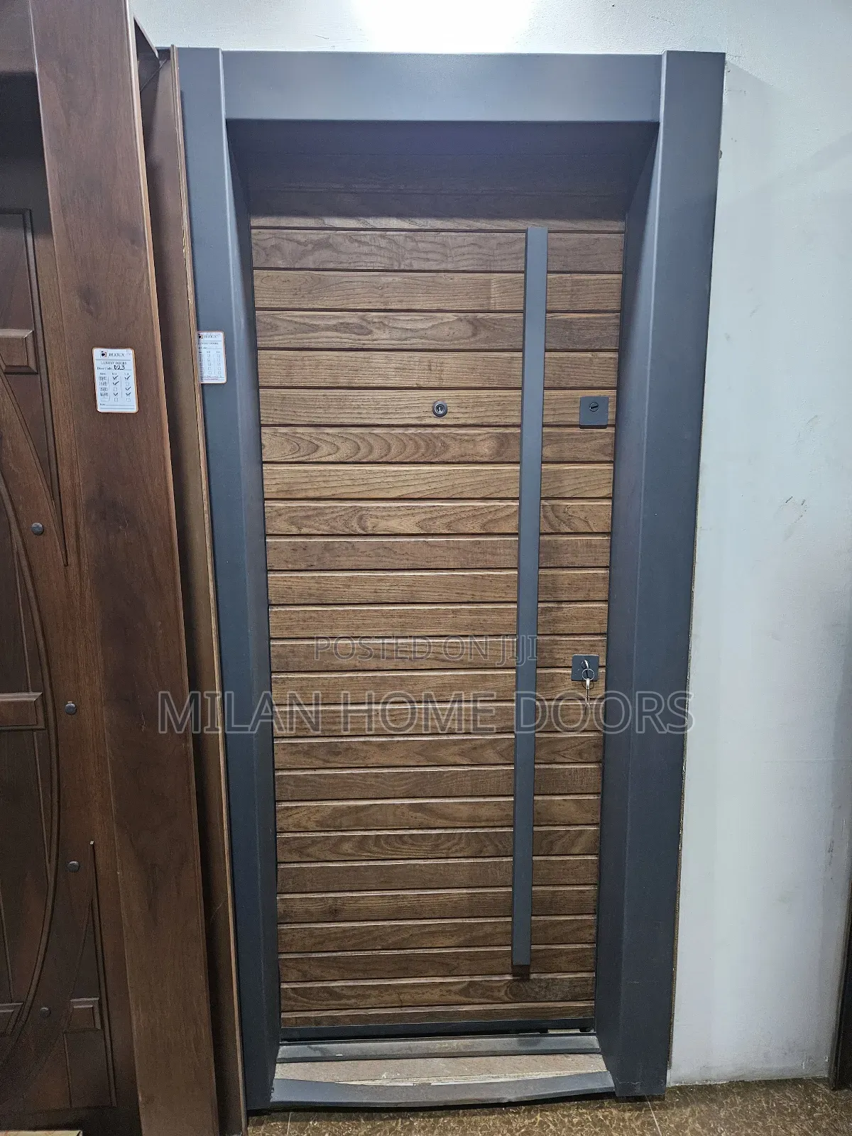 3ft Turkey Mahogany Wood Luxury Security Door