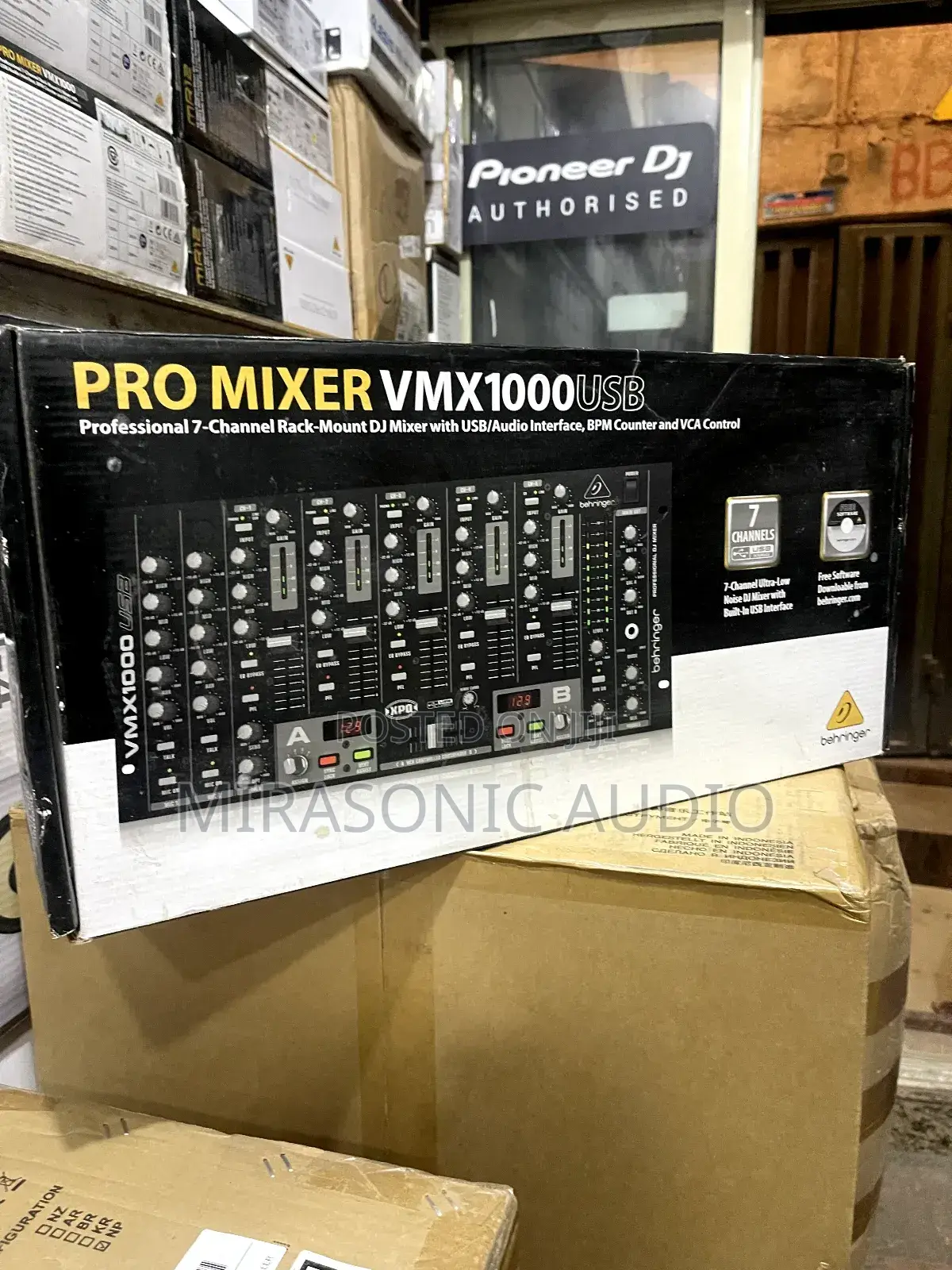 Behringer Professional 7 Channel DJ Mixer