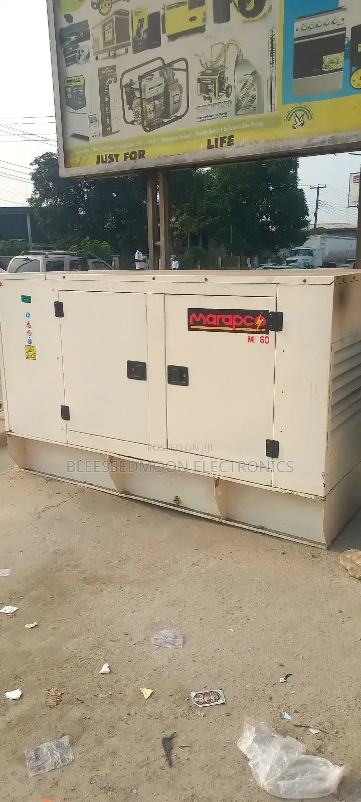 Marapco Perkins Soundproof Diseal 60kva 100 Percent Cooper