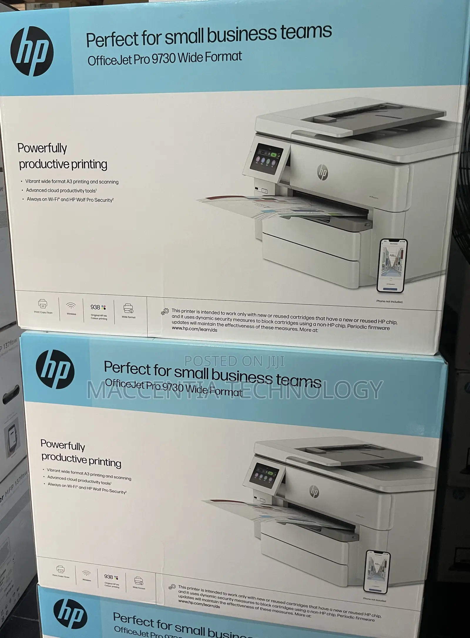 Hp Officejet Pro 9730 Wide Format All-in-One Printer