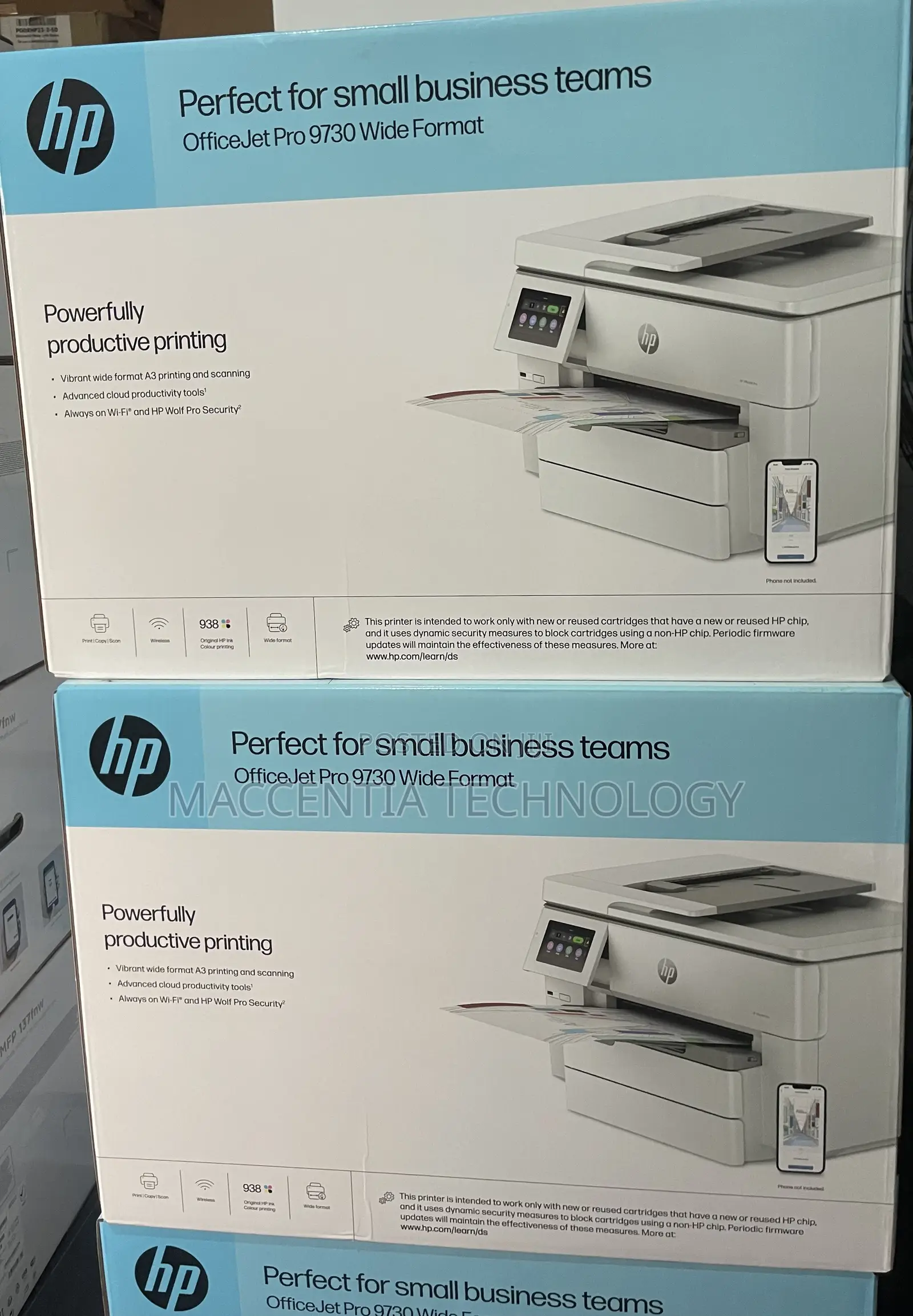 Hp Officejet Pro 9730 Wide Format All-in-One Printer