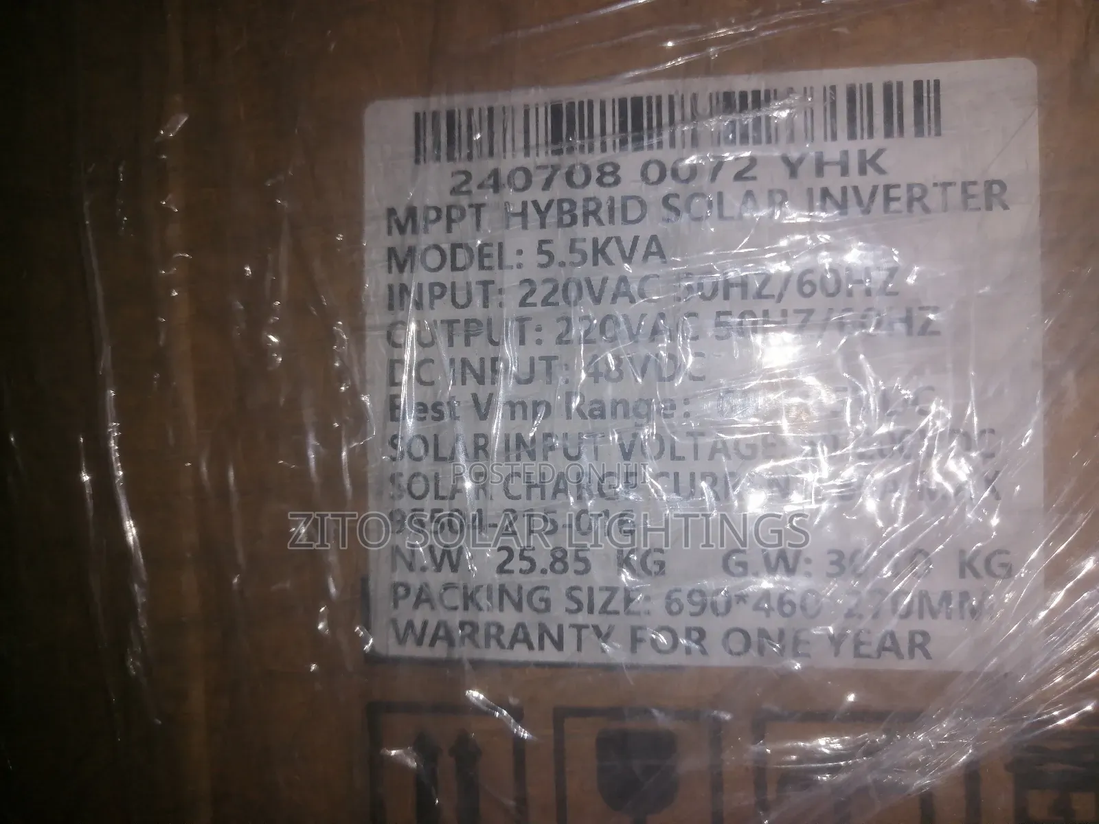 5.5kva Yohako Solar Inverter