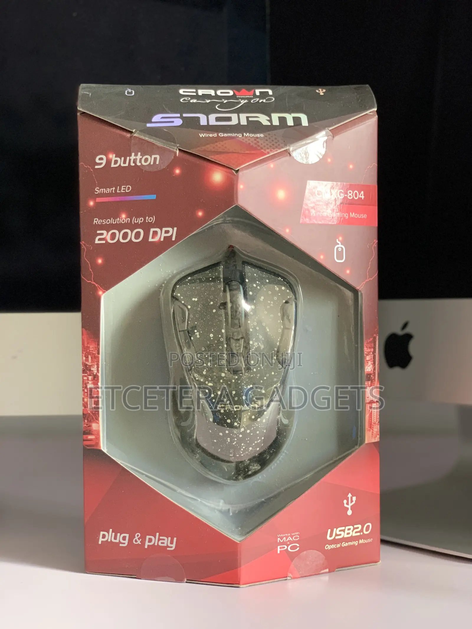 Crown Mouse CMXG-805 Wired Gaming Mouse