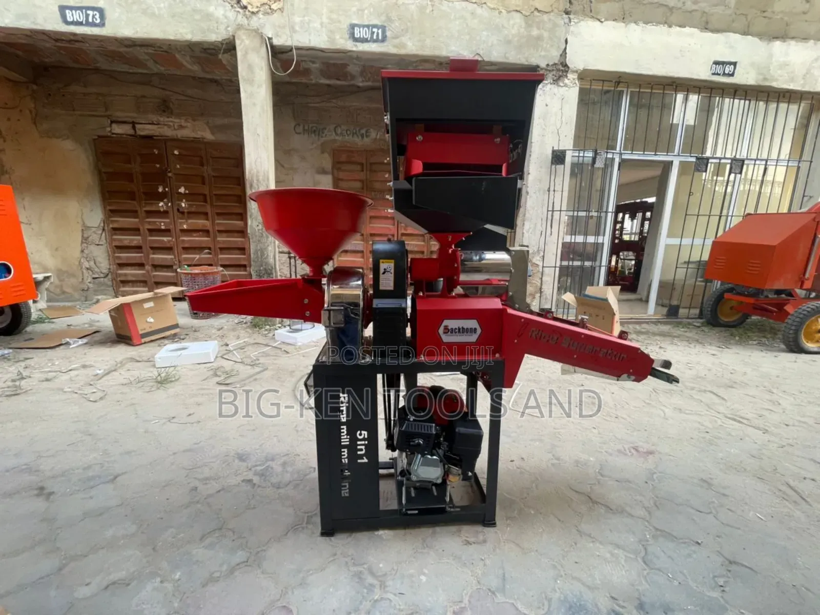 4-in-1 Rice Mill Machine