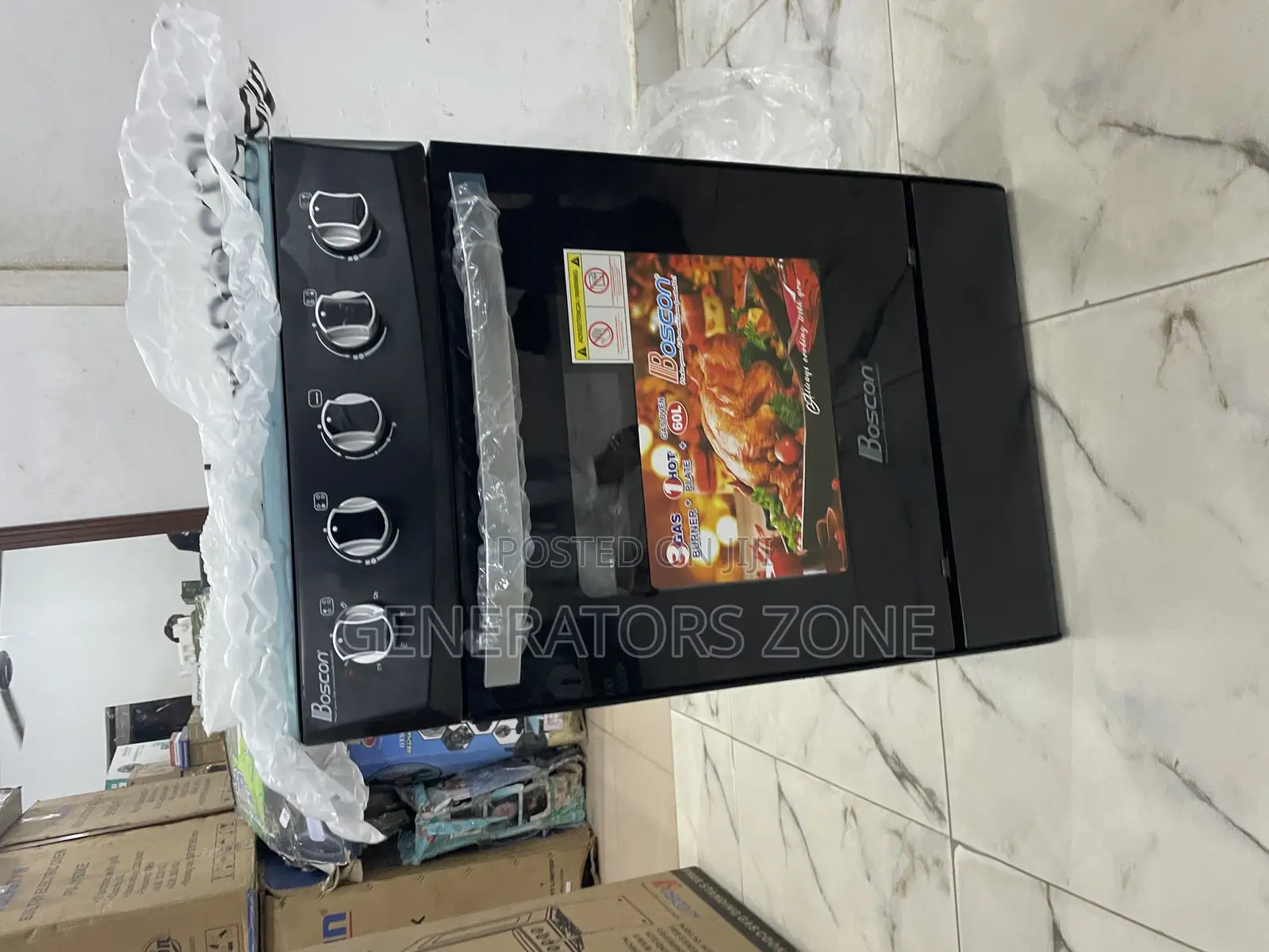 Robust Boscon 3+1 Gas Cooker (BOS-GSS500)