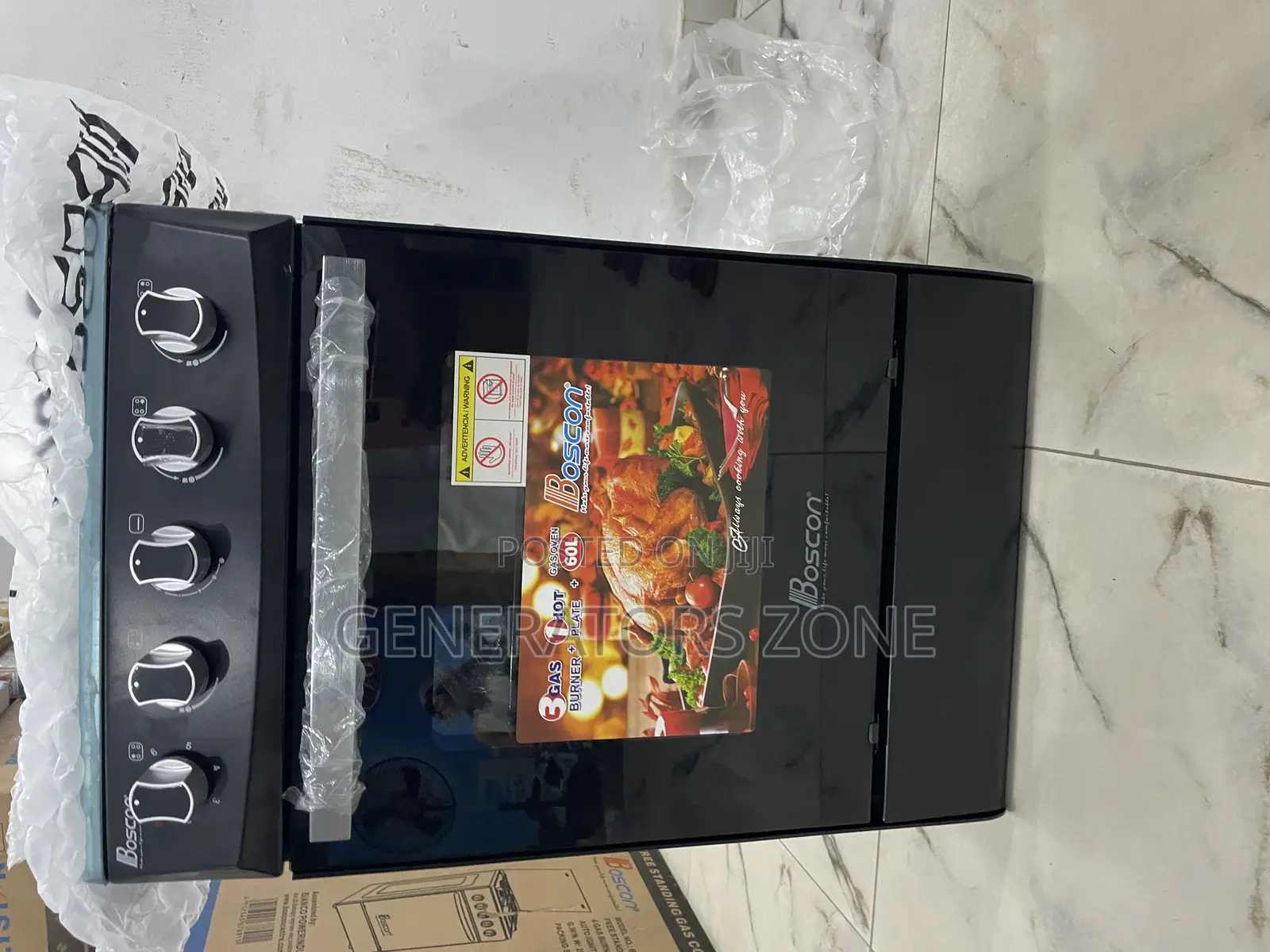 Auto Ignition Boscon 3+1 Gas Cooker (BOS-GSS500)