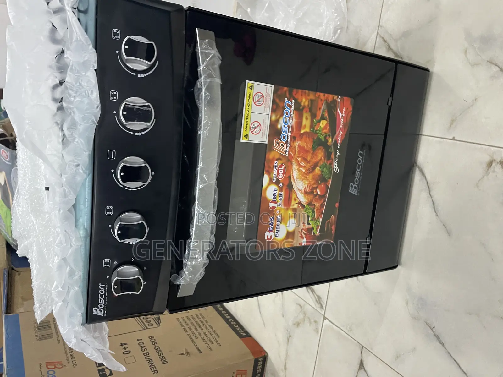 Even Heating Boscon 3+1 Gas Cooker (BOS-GSS500)