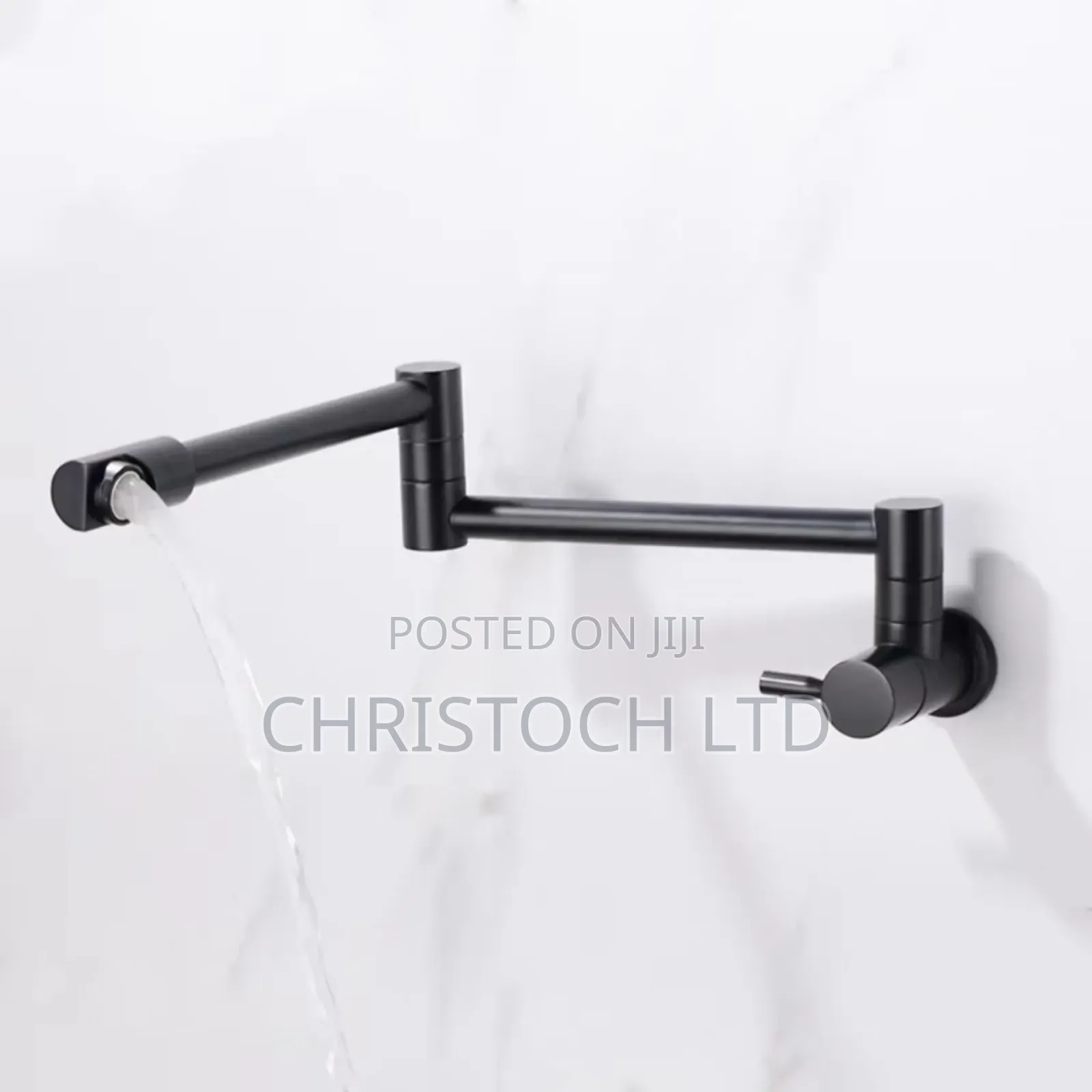Folding Kitchen Faucet/Black