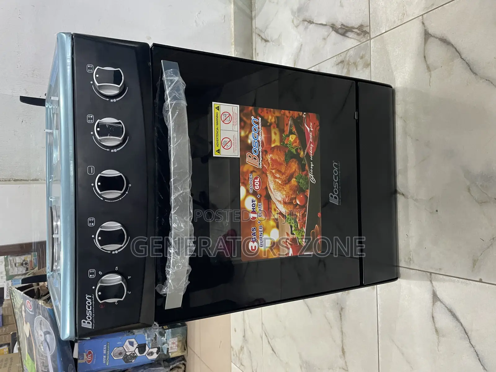 Interior Lighting Boscon 3+1 Gas Cooker (BOS-GSS500)