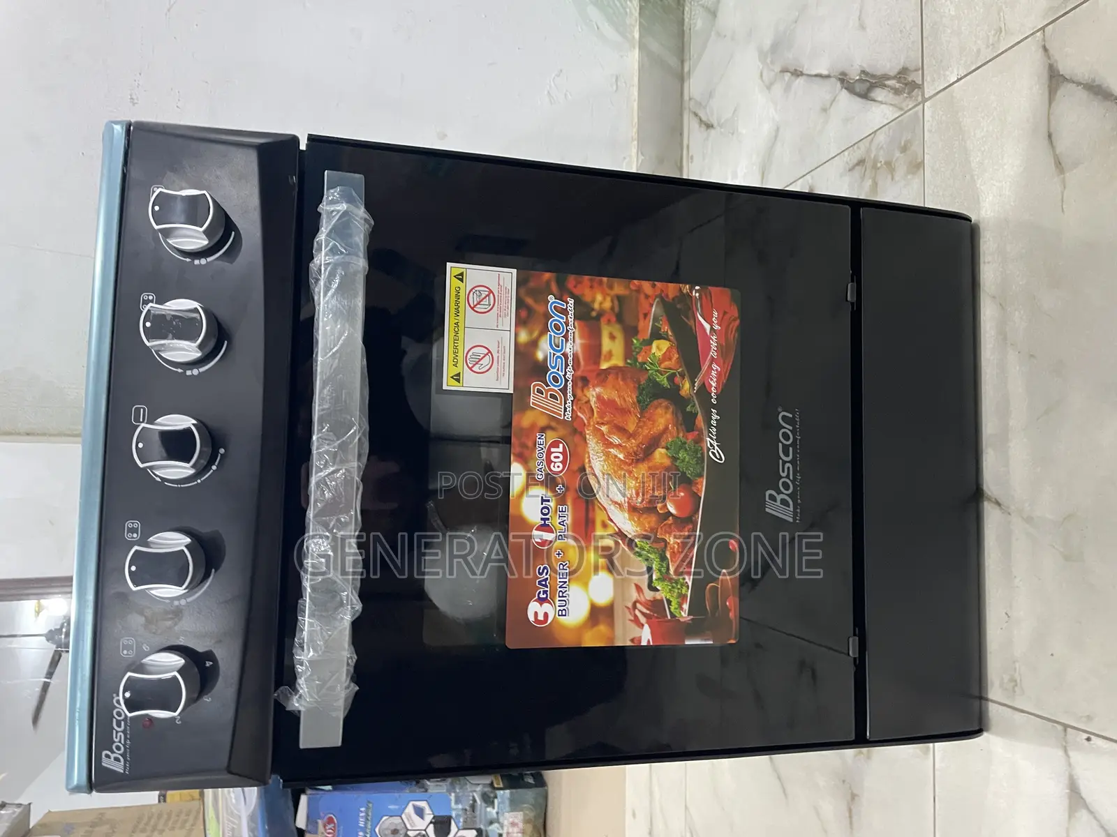 Rapid Preheat Boscon 3+1 Gas Cooker (BOS-GSS500)