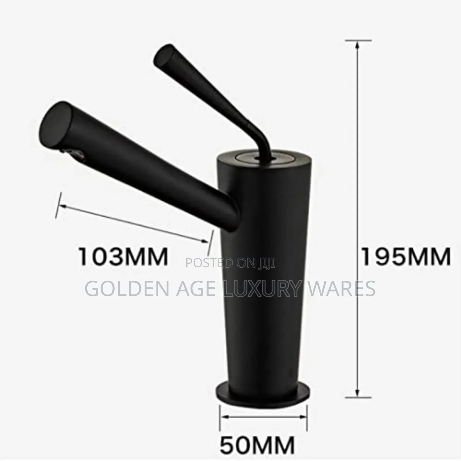 Black Brass Mixer Tap