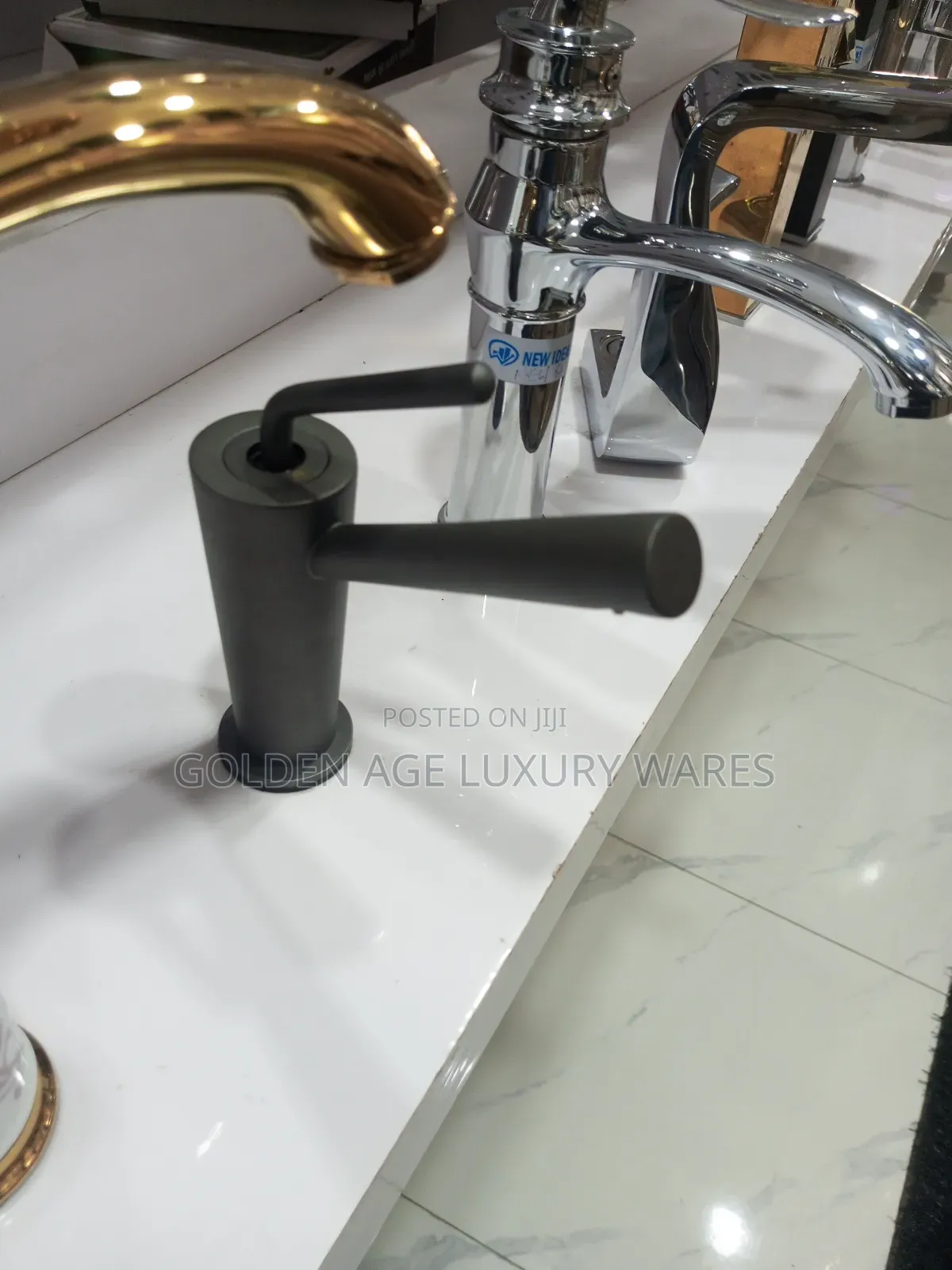 Black Brass Mixer Tap