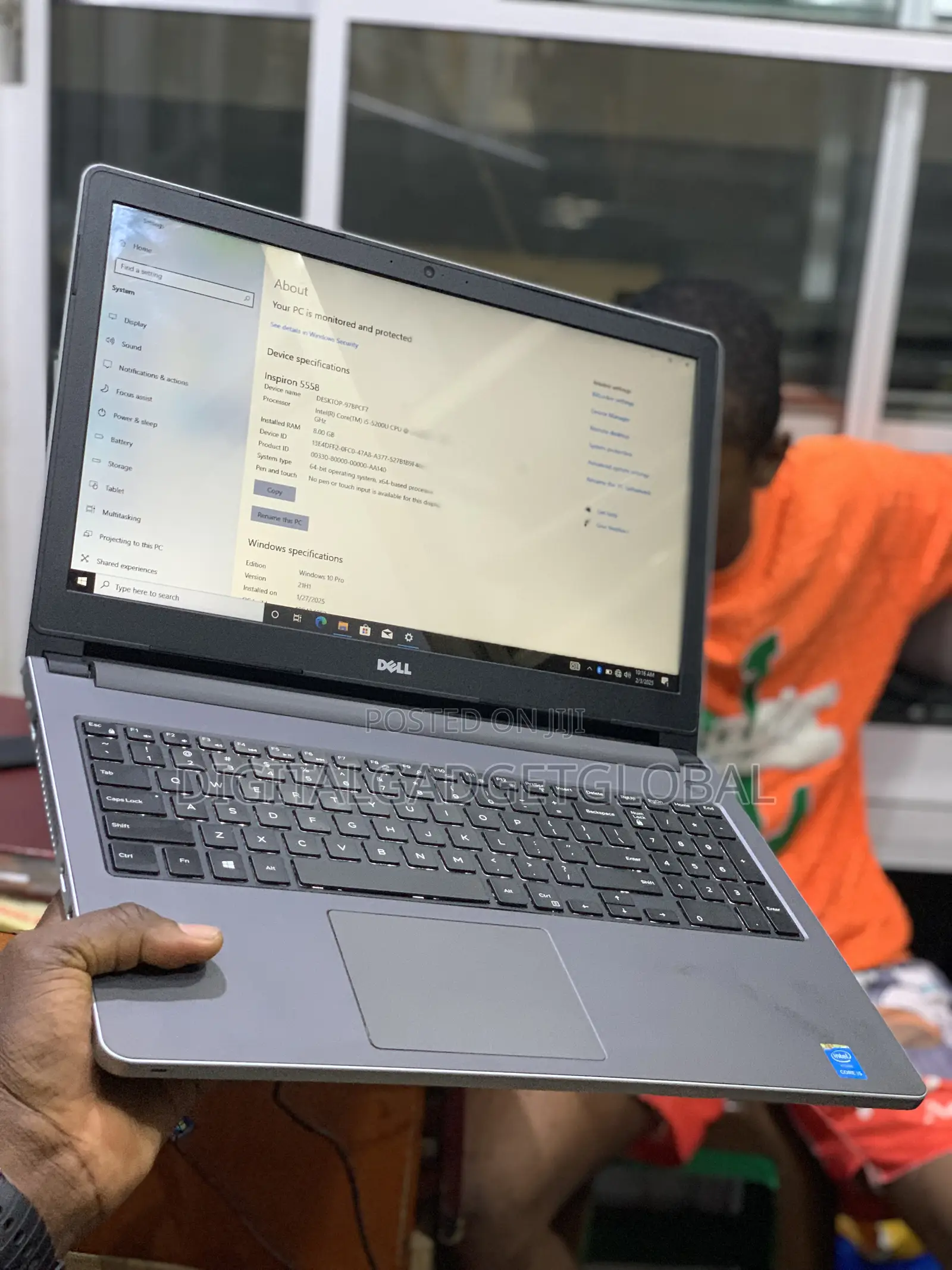 Laptop Dell Inspiron 15 5558 8GB Intel Core I5 HDD 500GB