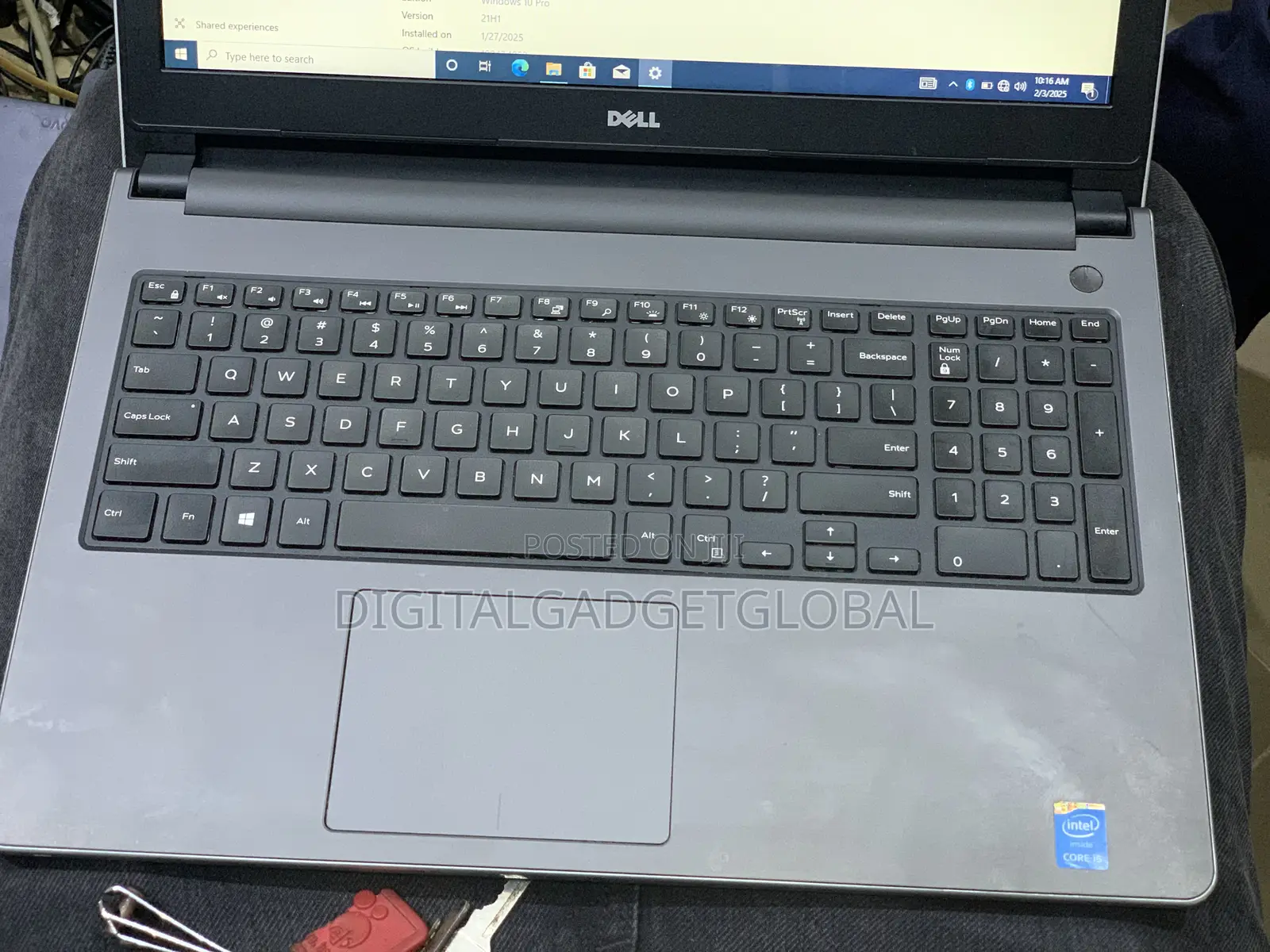 Laptop Dell Inspiron 15 5558 8GB Intel Core I5 HDD 500GB