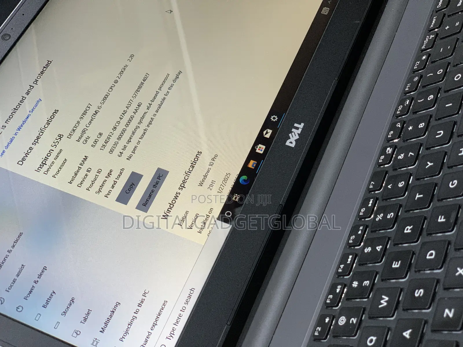 Laptop Dell Inspiron 15 5558 8GB Intel Core I5 HDD 500GB