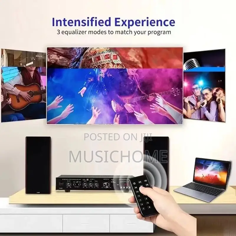 Portable Powerful Ceiling/Wall Speaker Amp With Bluetooth