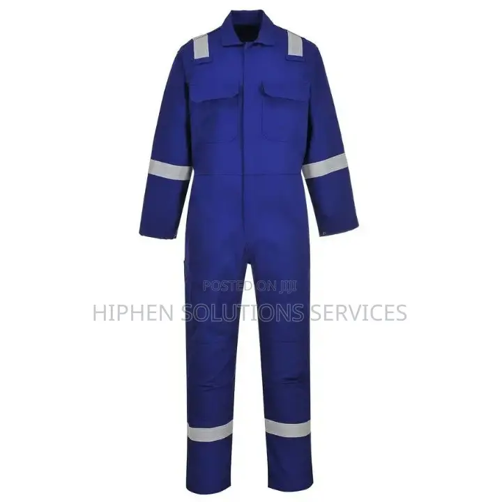 Coverall With Reflective Tape
