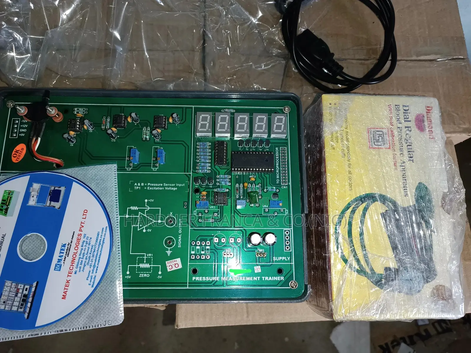 Pressure Measurement Control Trainer