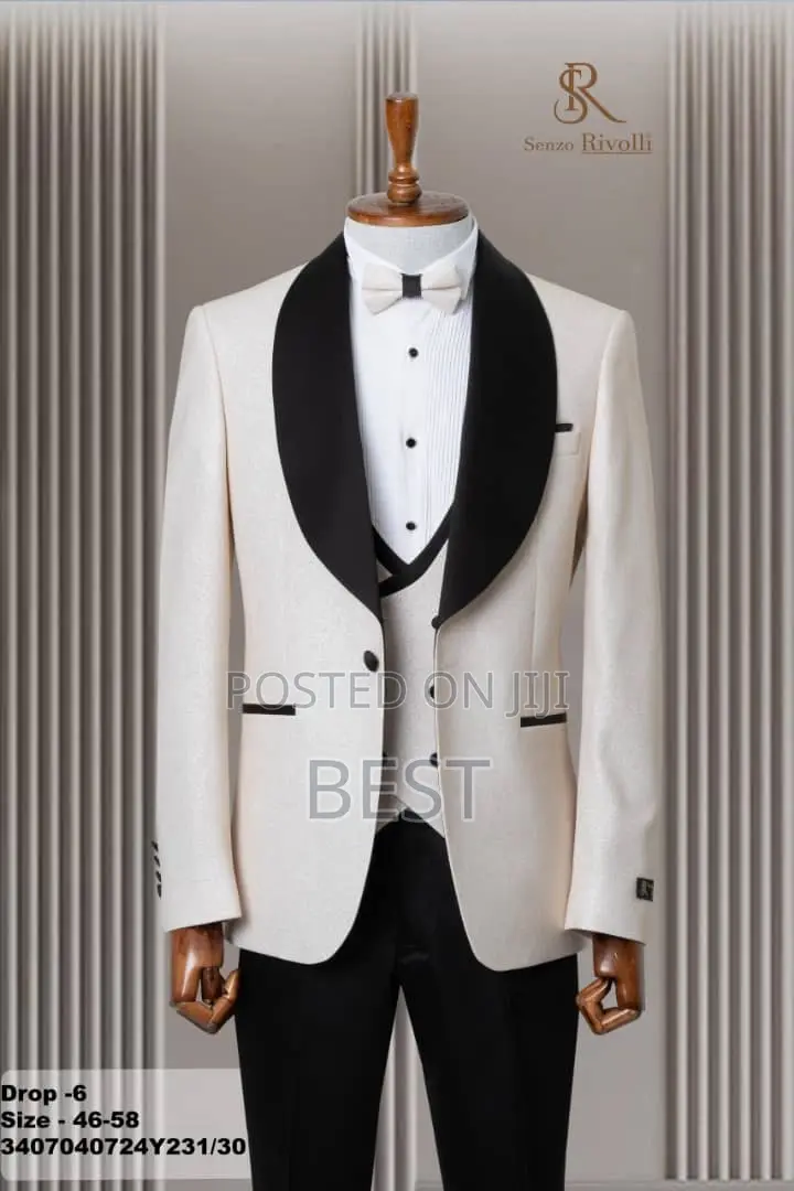 Wedding Ceremonies Turkish Tuxedo 3pis Quality Suit