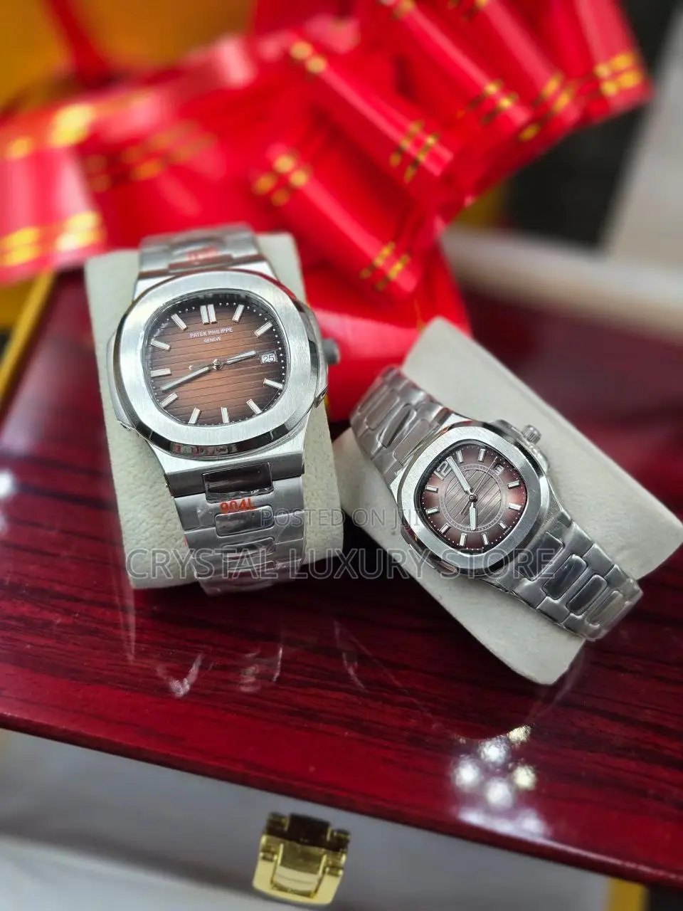 Patek Philippe Quality Luxury Men Chain Strap Wristwatch