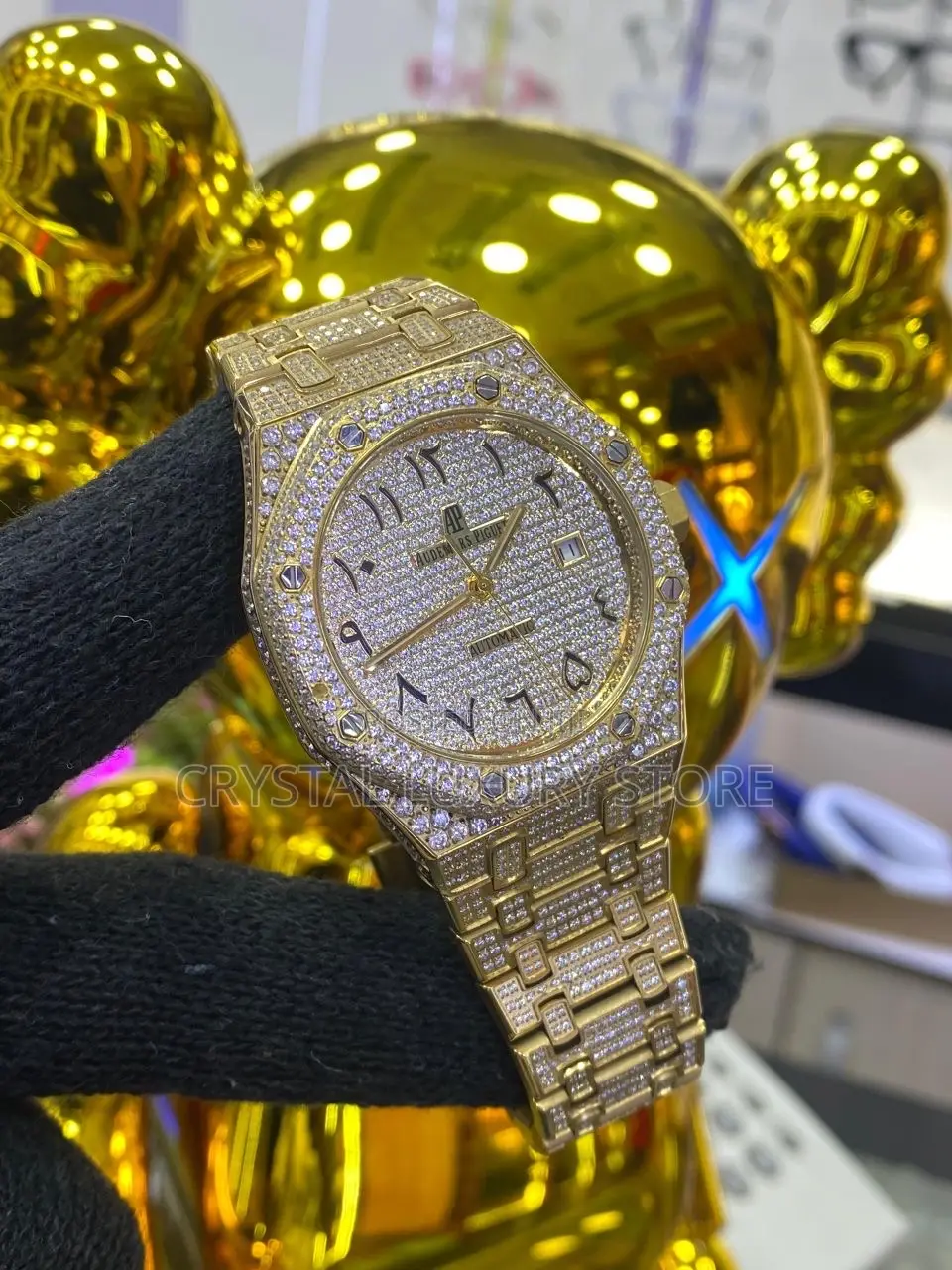 Audemars Piguet Quality Luxury Men Chain Strap Wristwatch