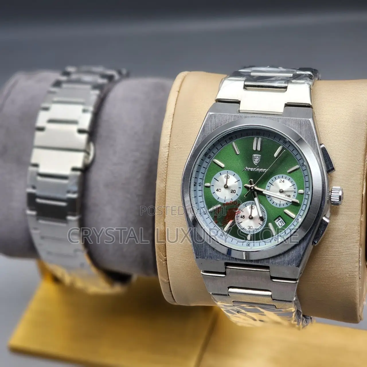 Poedagar Quality Men Chain Strap Wristwatch
