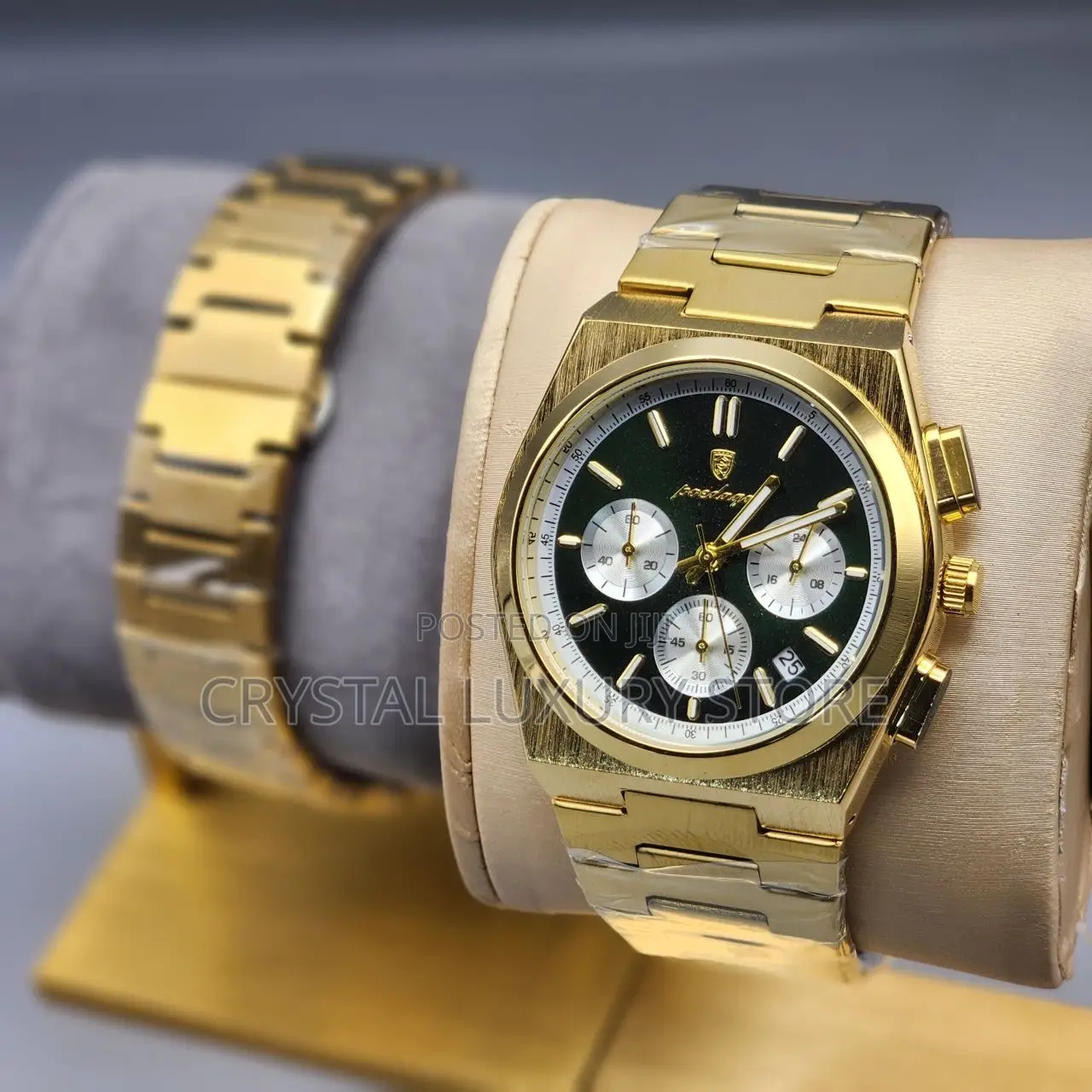 Poedagar Quality Men Chain Strap Wristwatch