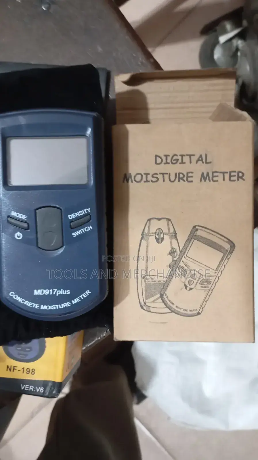 Concrete and Paper Moisture Meter