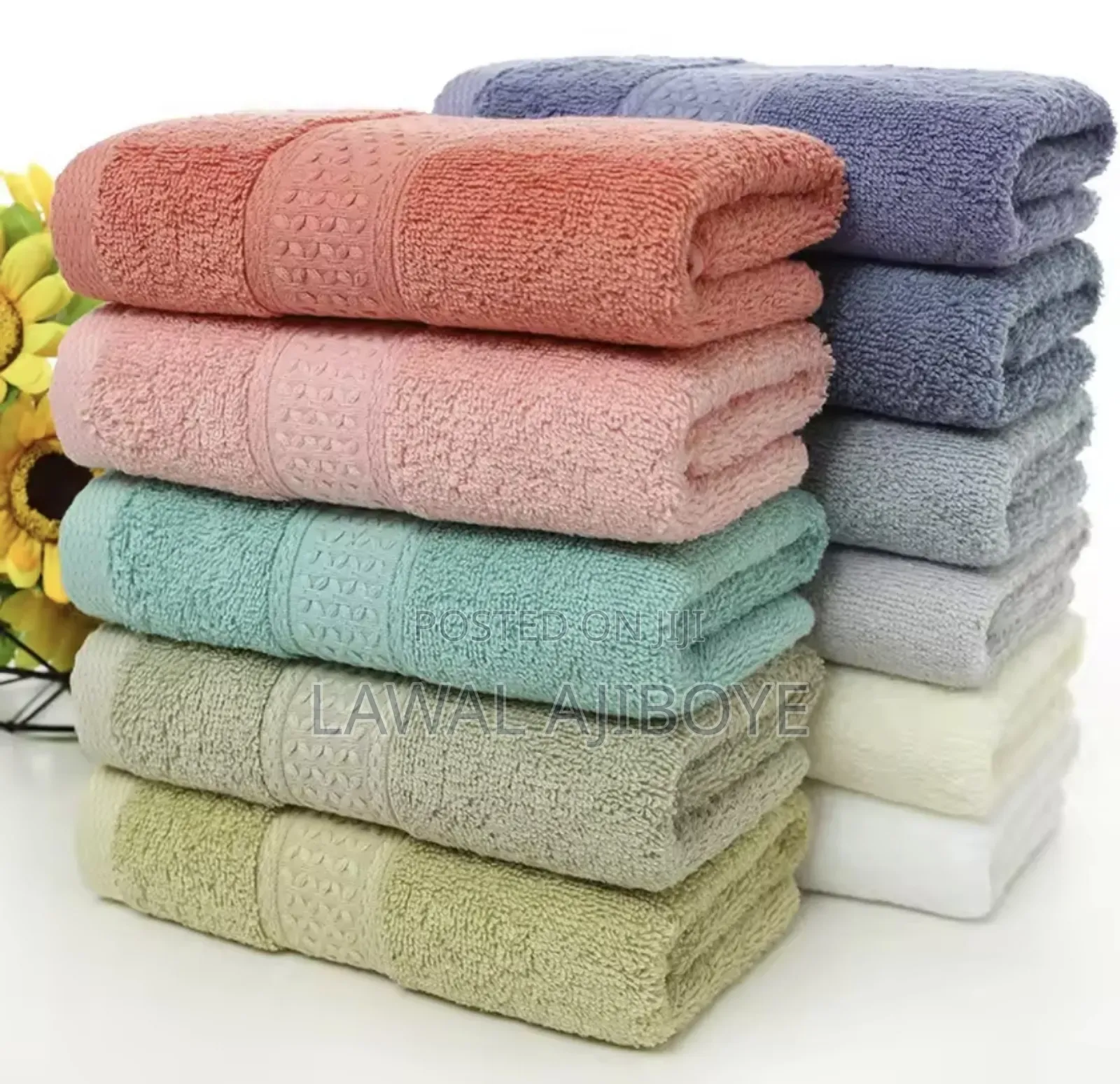 High Quality Pure Cotton Thickened Adult Towel Soft And Abso