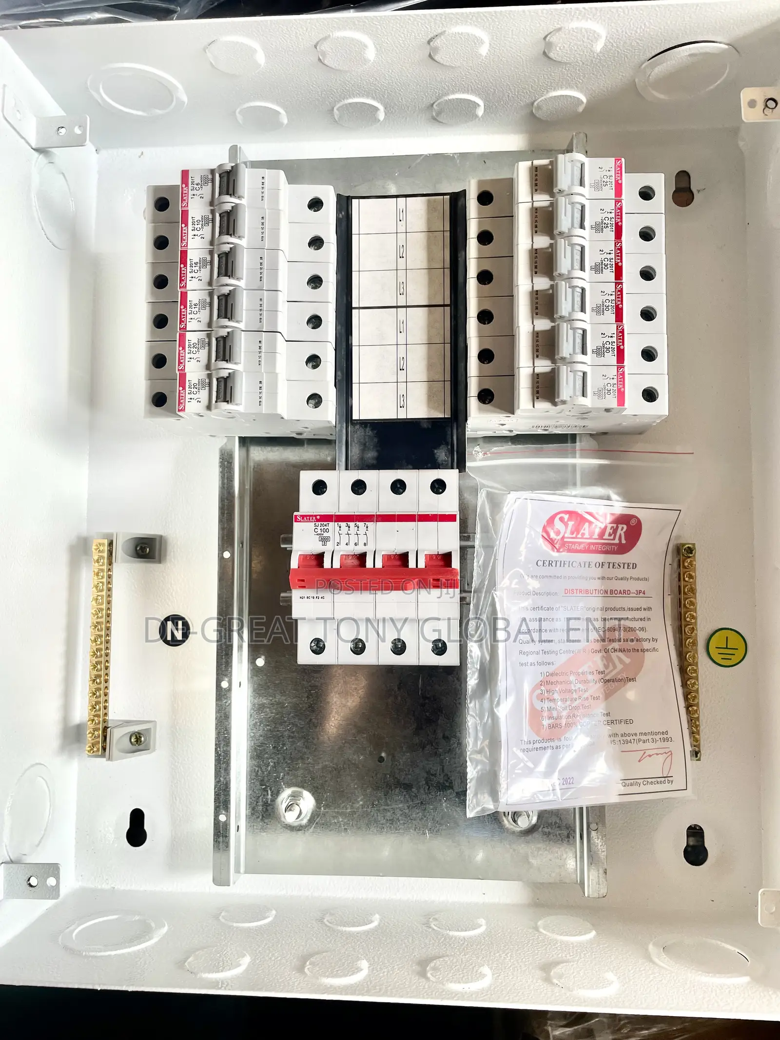 Slater Distribution Board D4