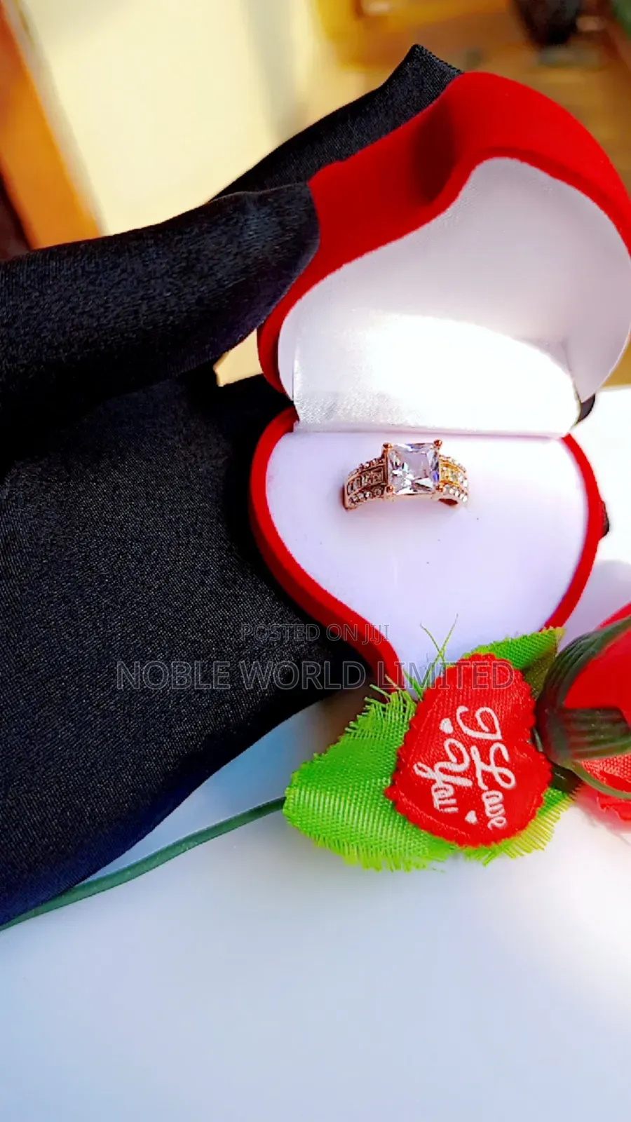 Gold Colour Engagement Rings 6j