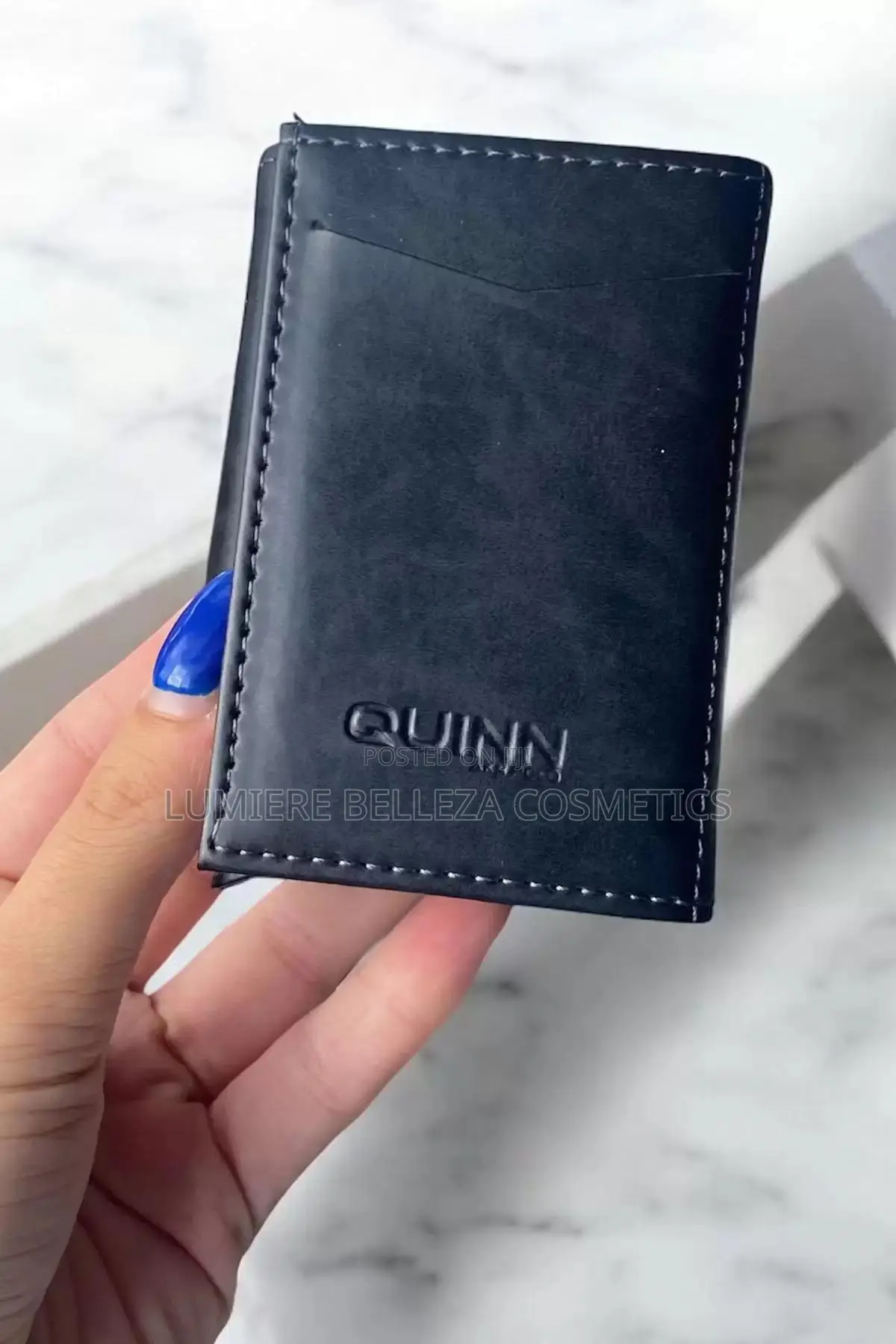 Black Color Automatic Wallet/Card Holder