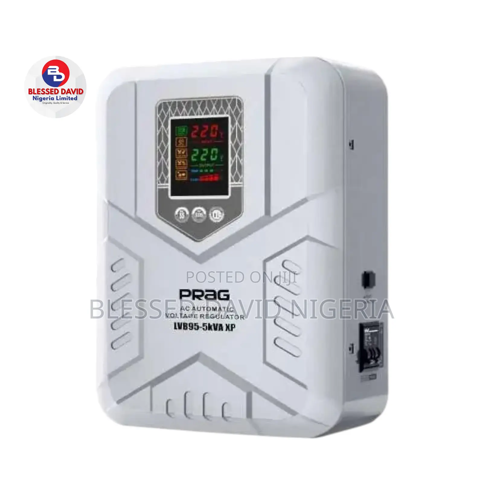 Prag 5KVA Relay 95-280v XTRA Power Wall Voltage Stabilizer