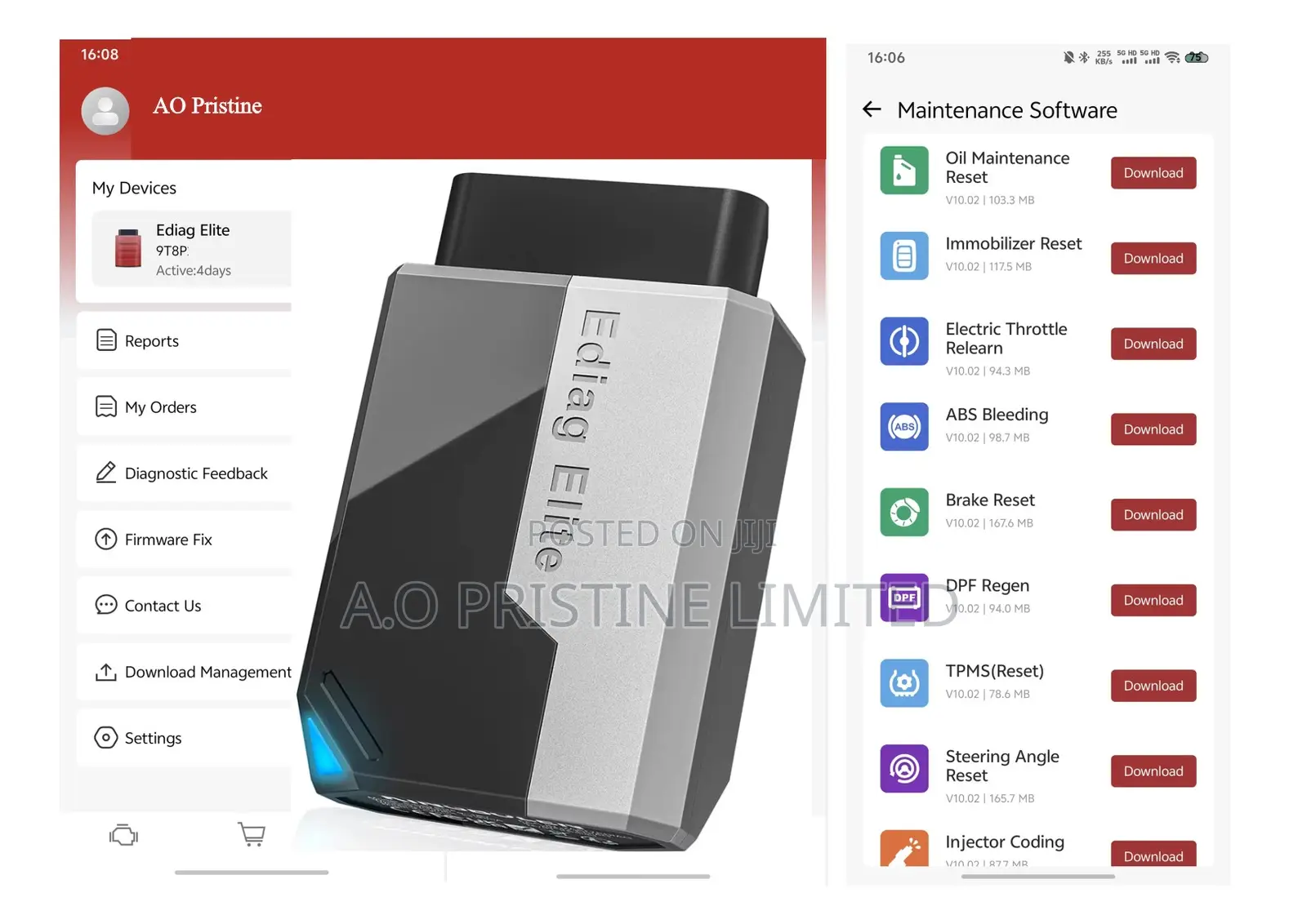 Ediag Elite Car Scanner