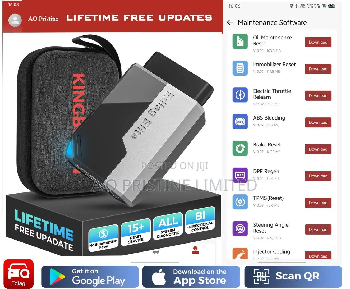 Ediag Elite Car Scanner