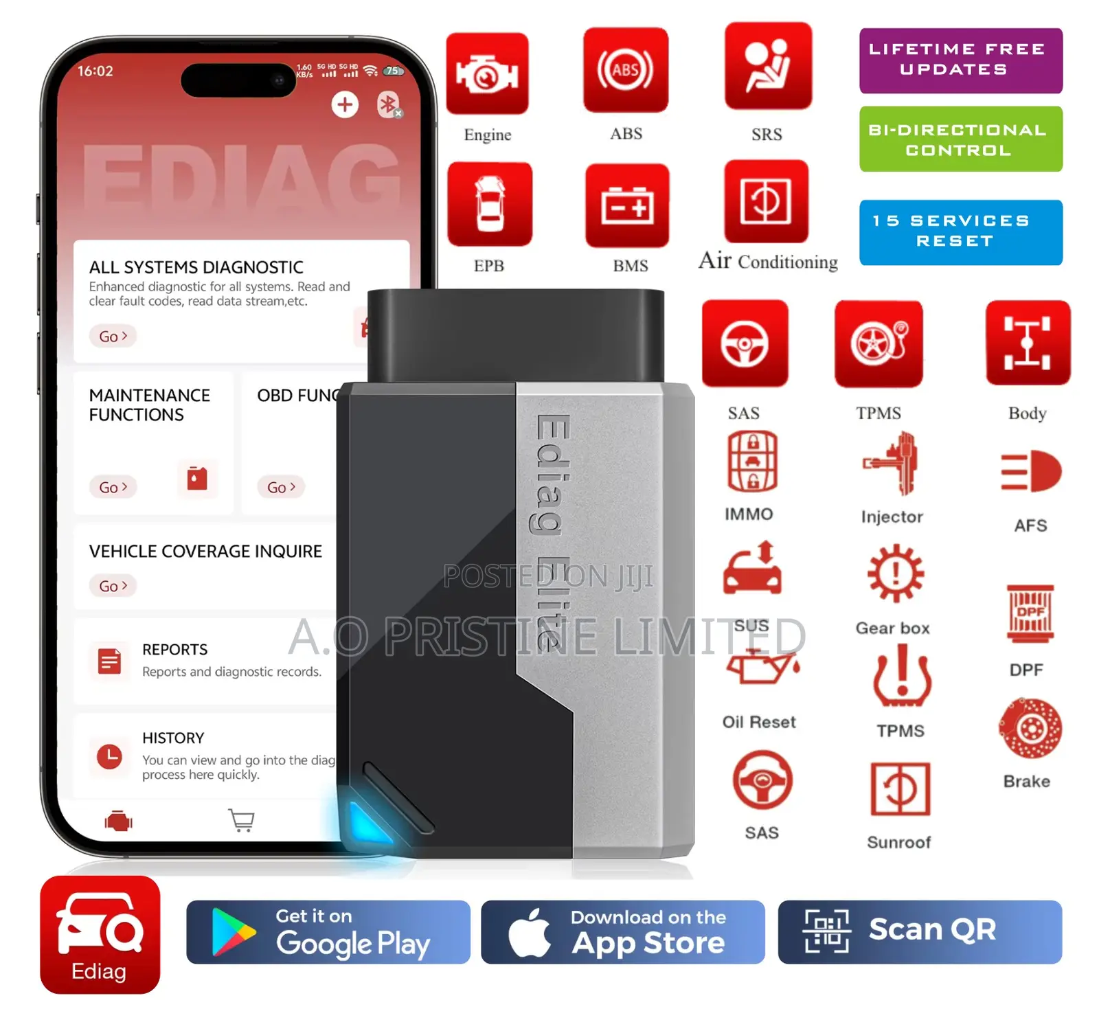 Ediag Elite Car Scanner